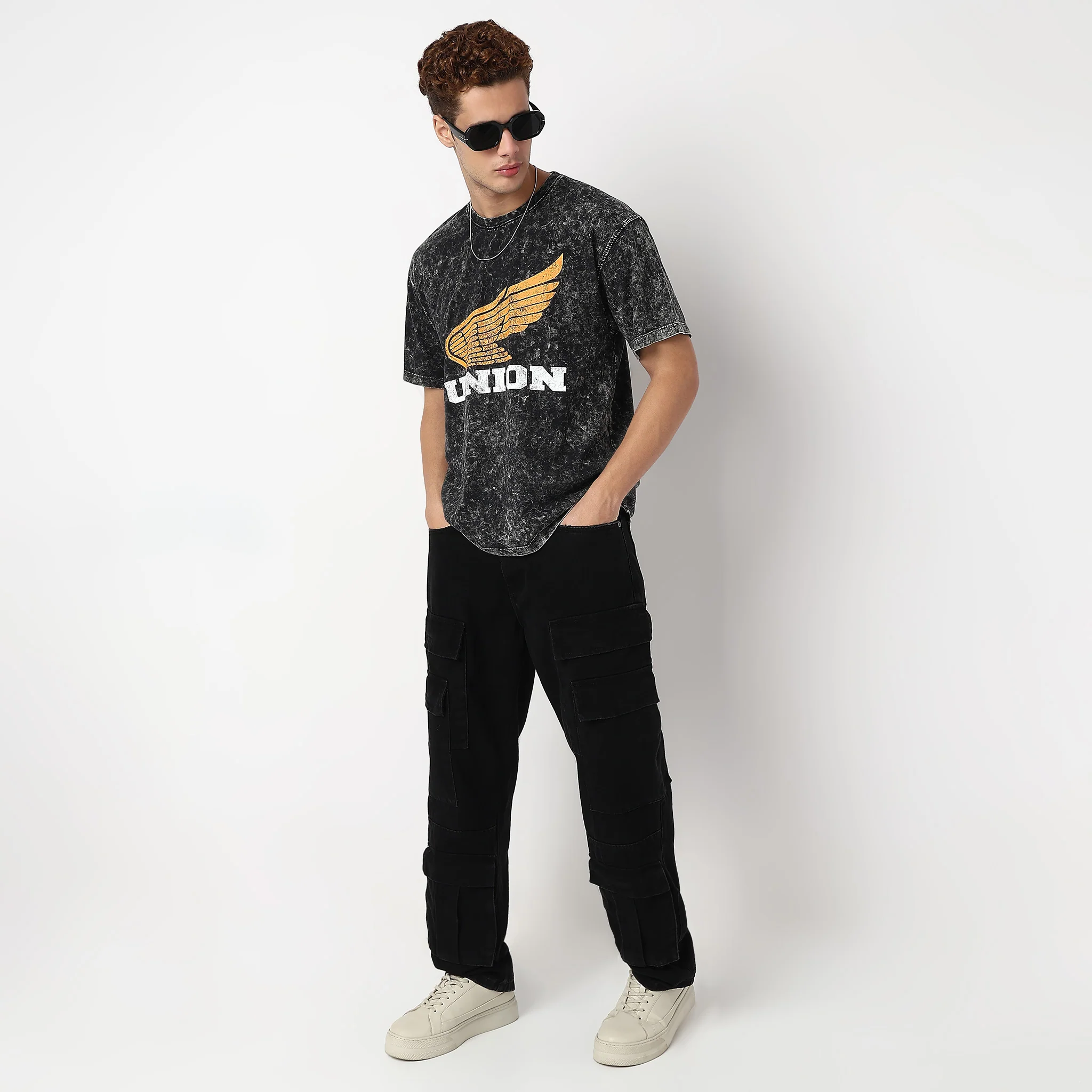 Graphic Cotton Union T-Shirt - Image 5