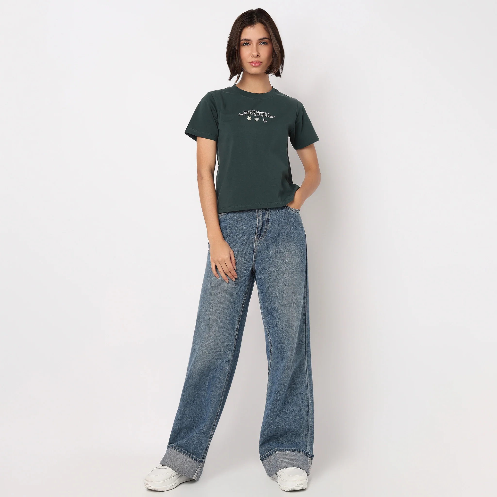 Graphic Crop T-Shirt