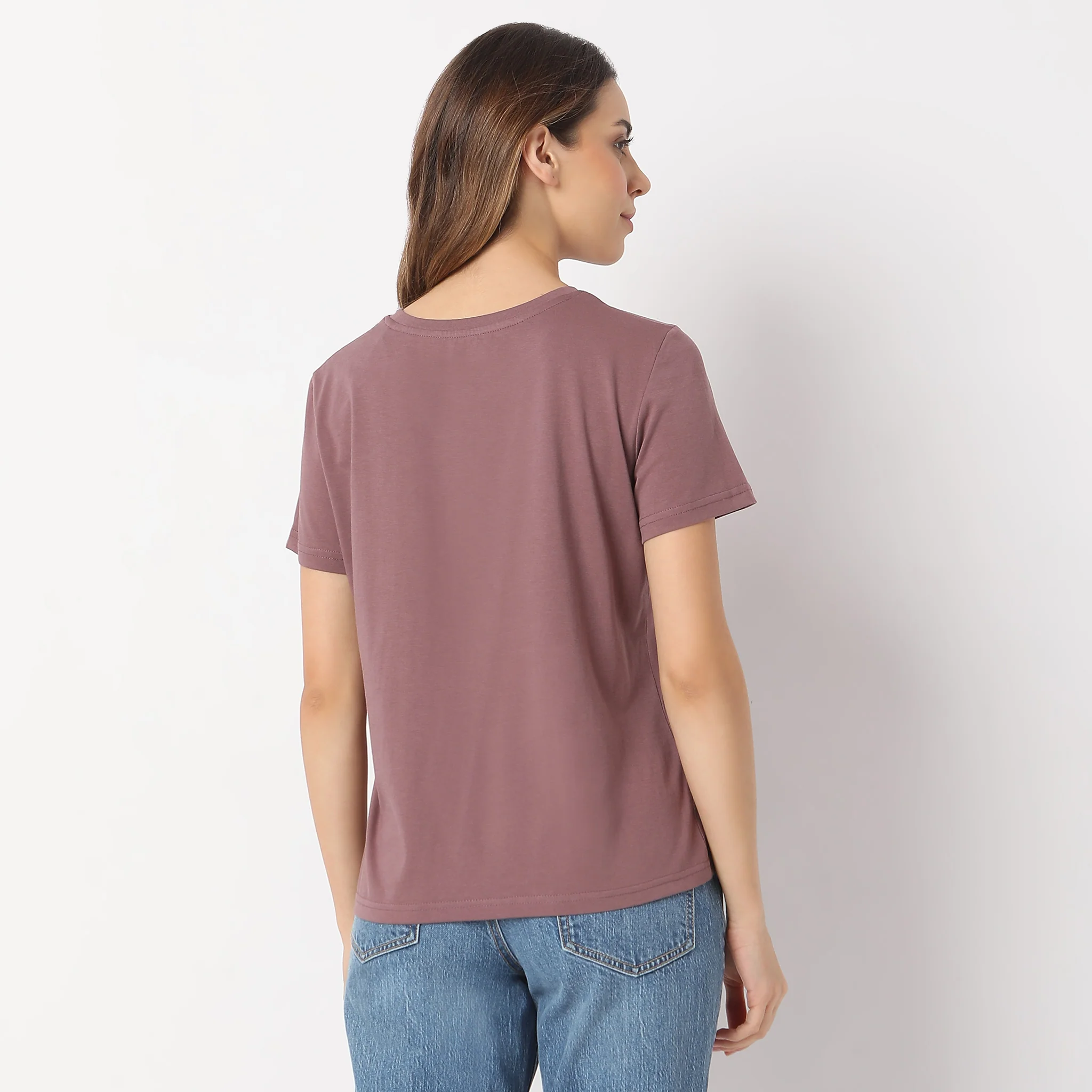 Graphic Short Sleeve Chest Print T-Shirt - Image 3