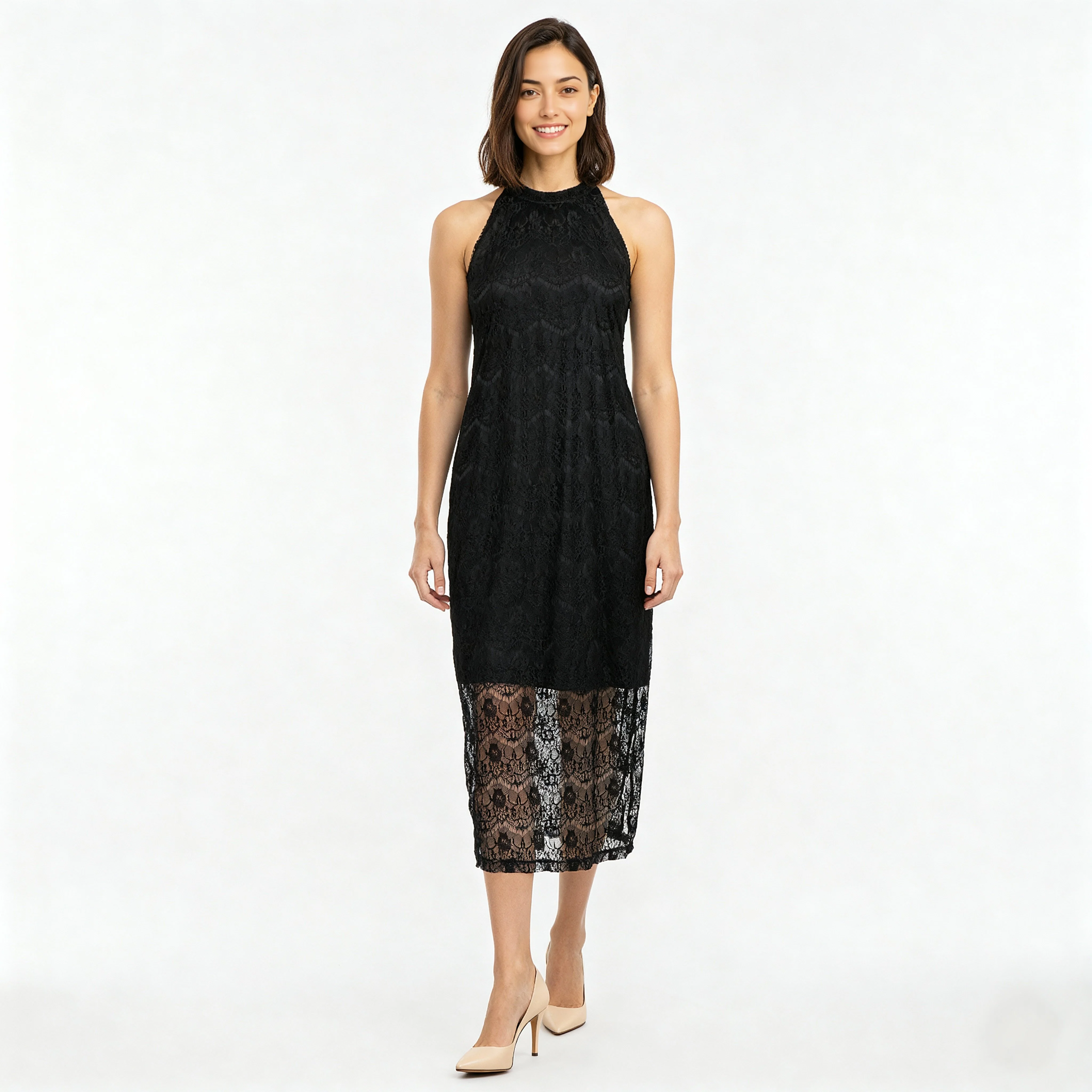 Halter Neck Betty Maxi Dress - Image 2