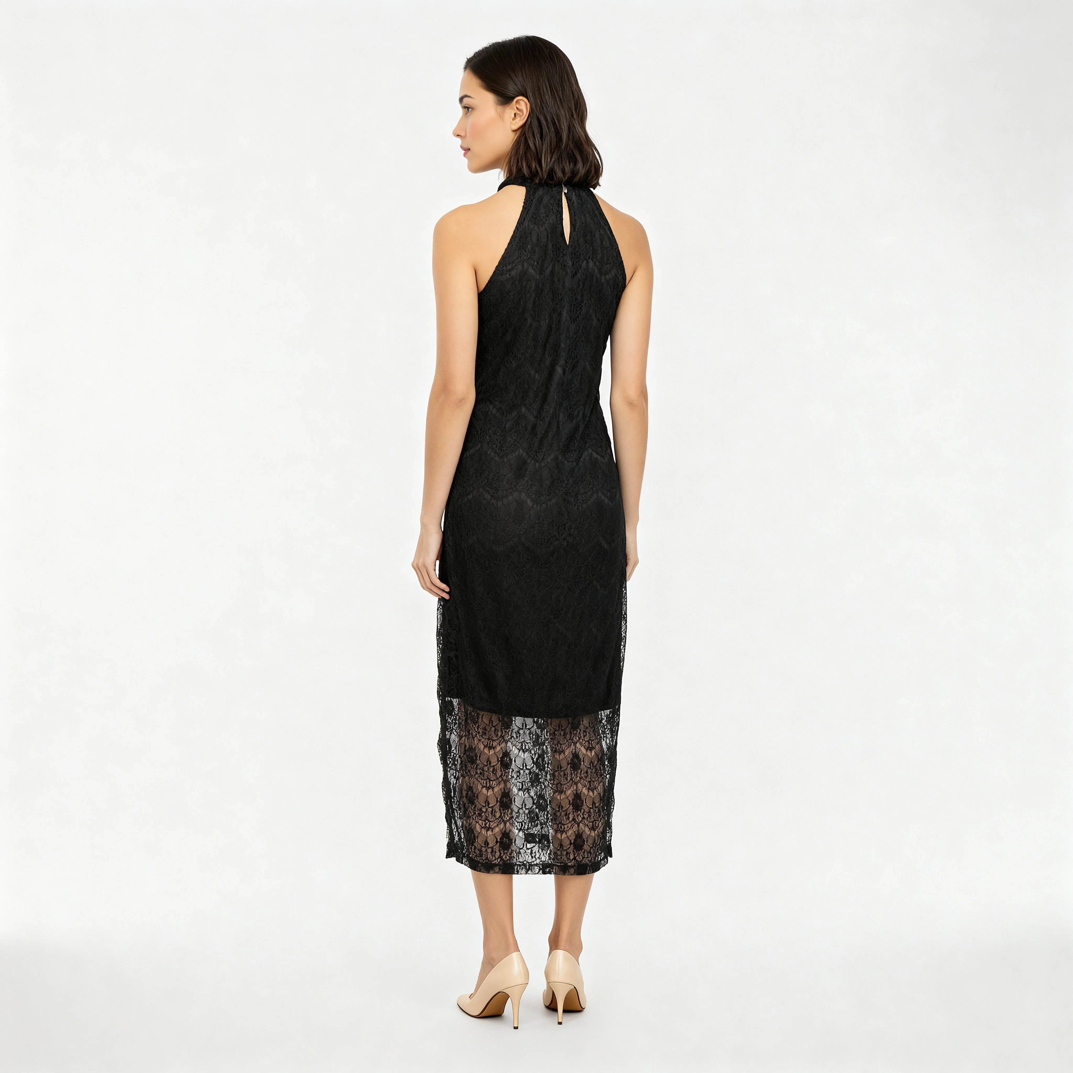 Halter Neck Betty Maxi Dress - Image 3