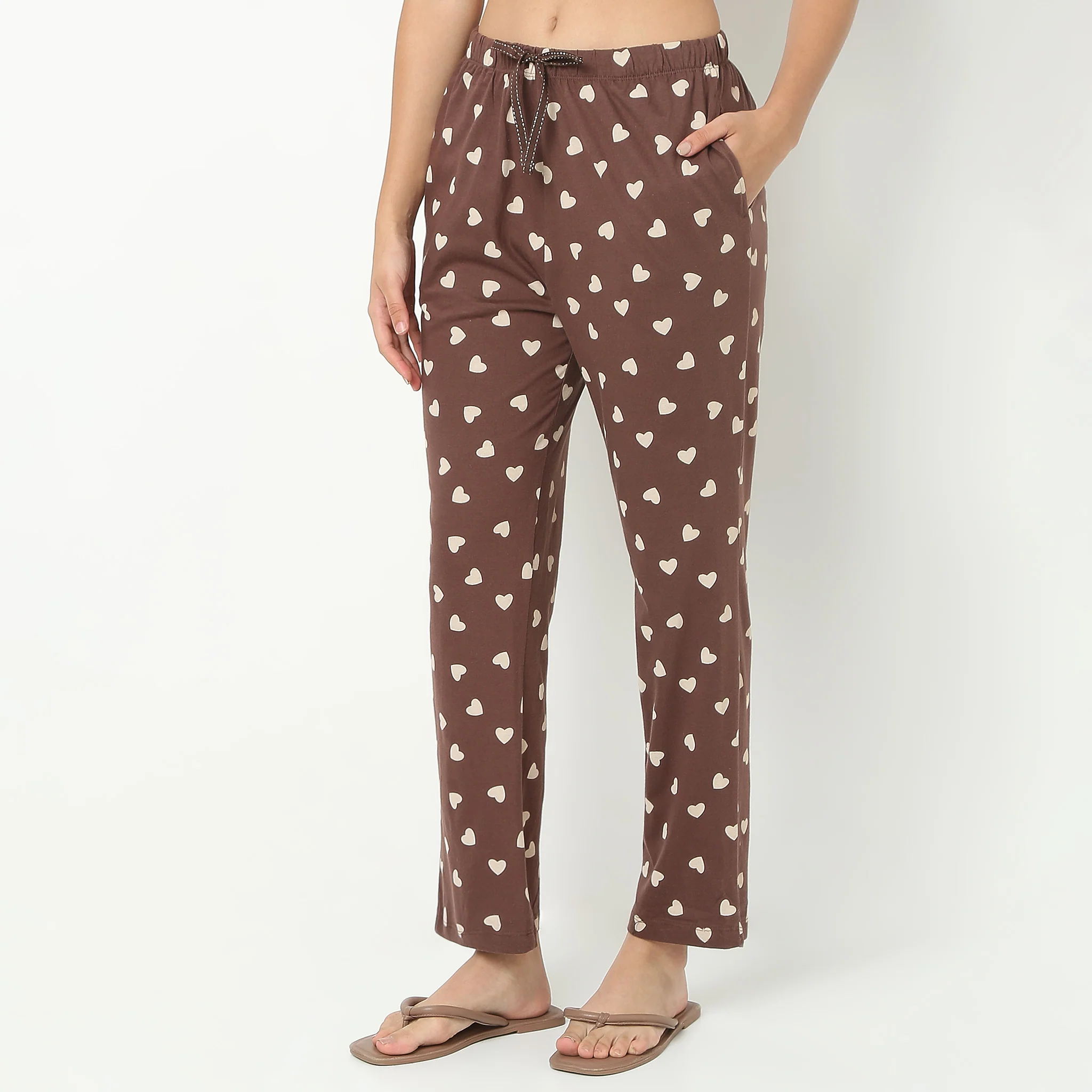 Heart Print Loungewear Core Pyjamas - Image 5