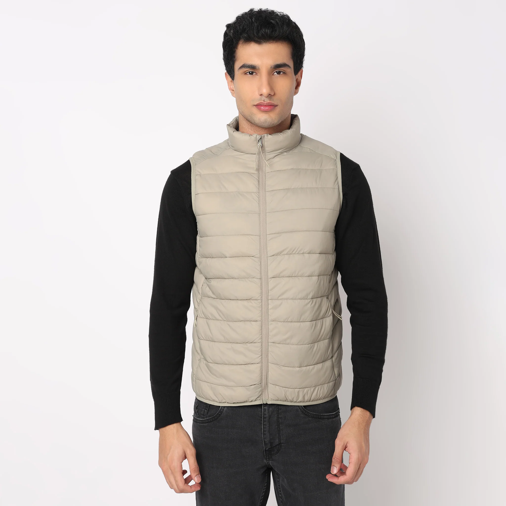 Heat-X Ultrapuff High Neck Sleeveless Gilet Jacket - Water Repellant Fabric with Zippered Hand Pockets - Image 11