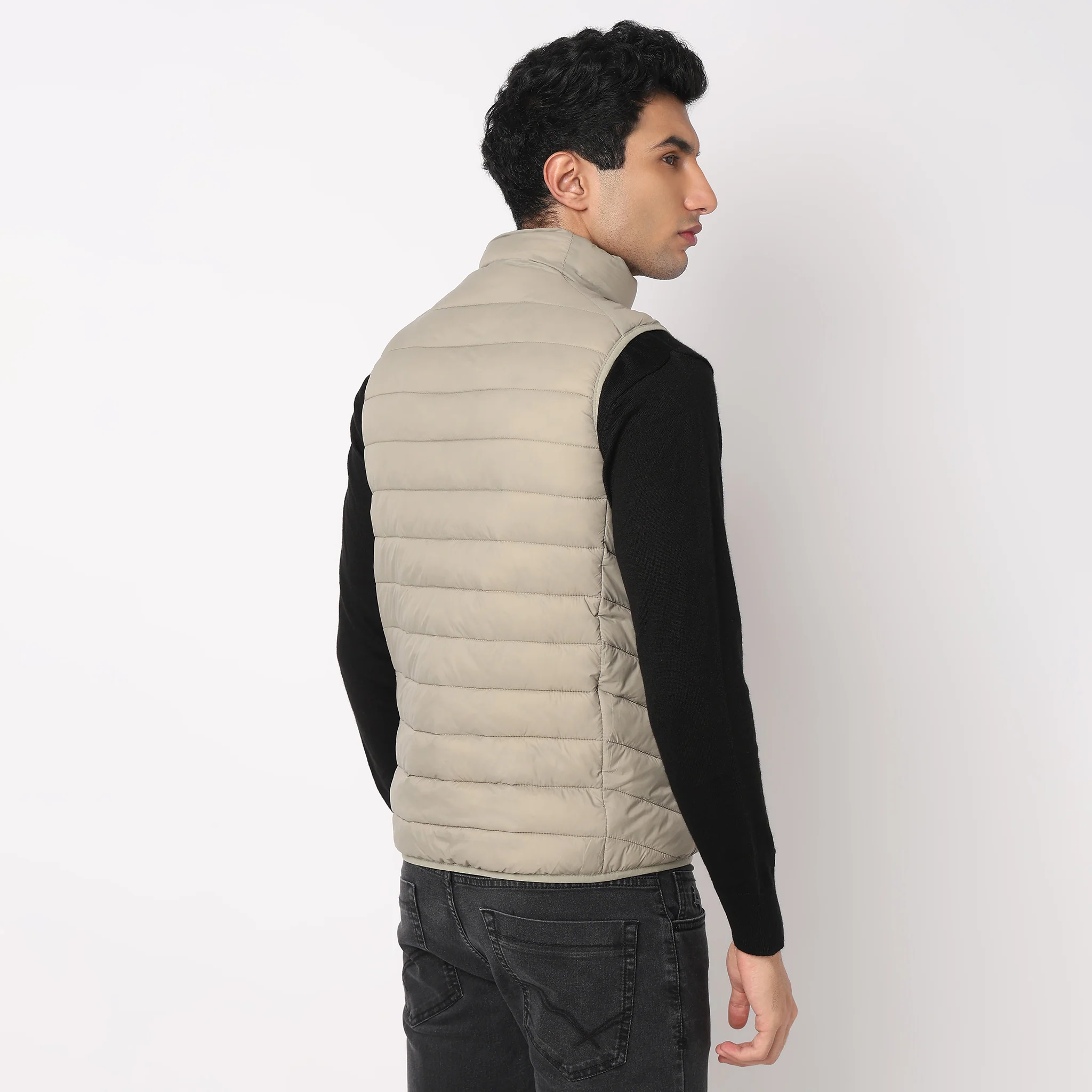 Heat-X Ultrapuff High Neck Sleeveless Gilet Jacket - Water Repellant Fabric with Zippered Hand Pockets - Image 12