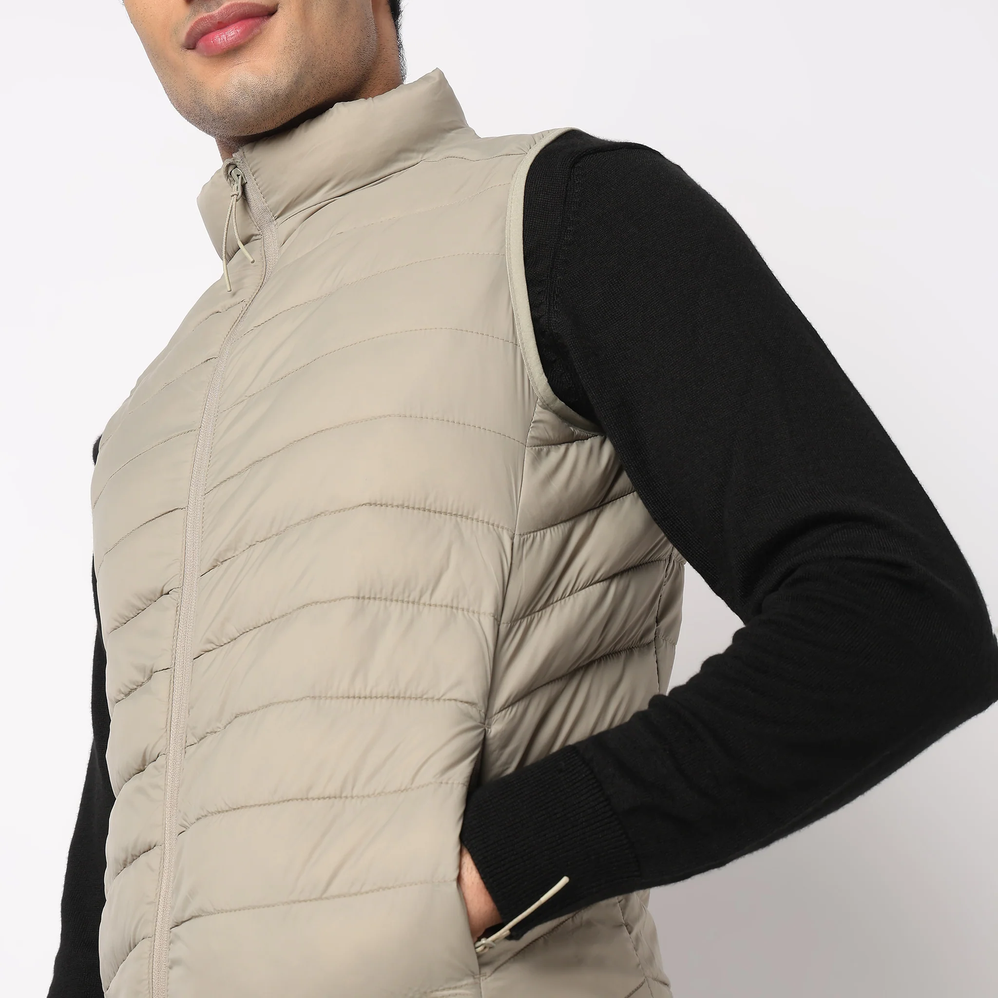Heat-X Ultrapuff High Neck Sleeveless Gilet Jacket - Water Repellant Fabric with Zippered Hand Pockets - Image 14