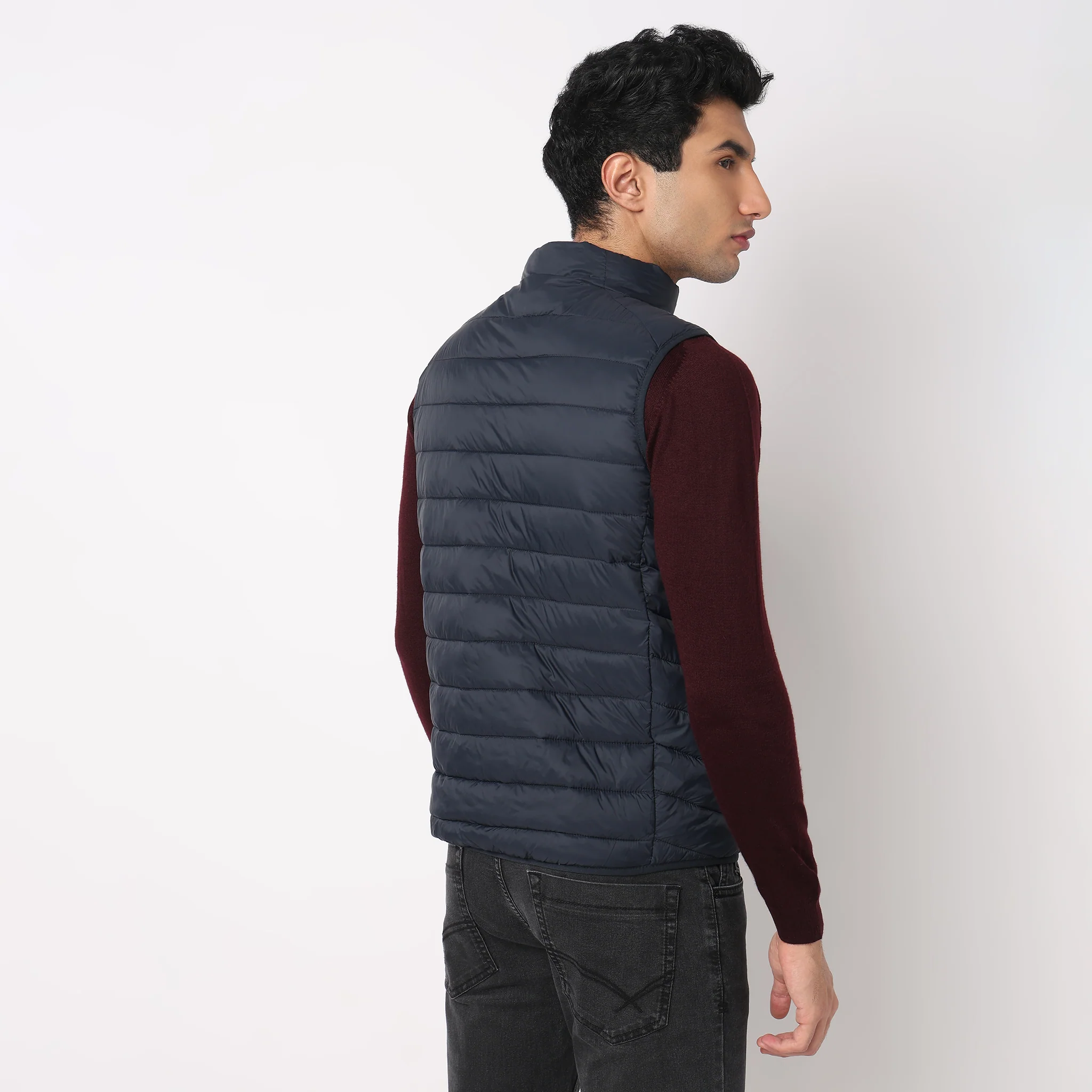 Heat-X Ultrapuff High Neck Sleeveless Gilet Jacket - Water Repellant Fabric with Zippered Hand Pockets - Image 30