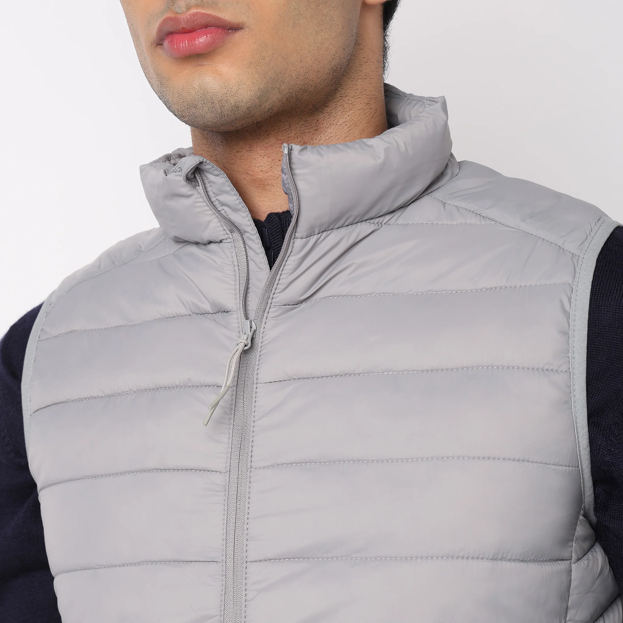 Heat-X Ultrapuff High Neck Sleeveless Gilet Jacket - Water Repellant Fabric with Zippered Hand Pockets - Image 8