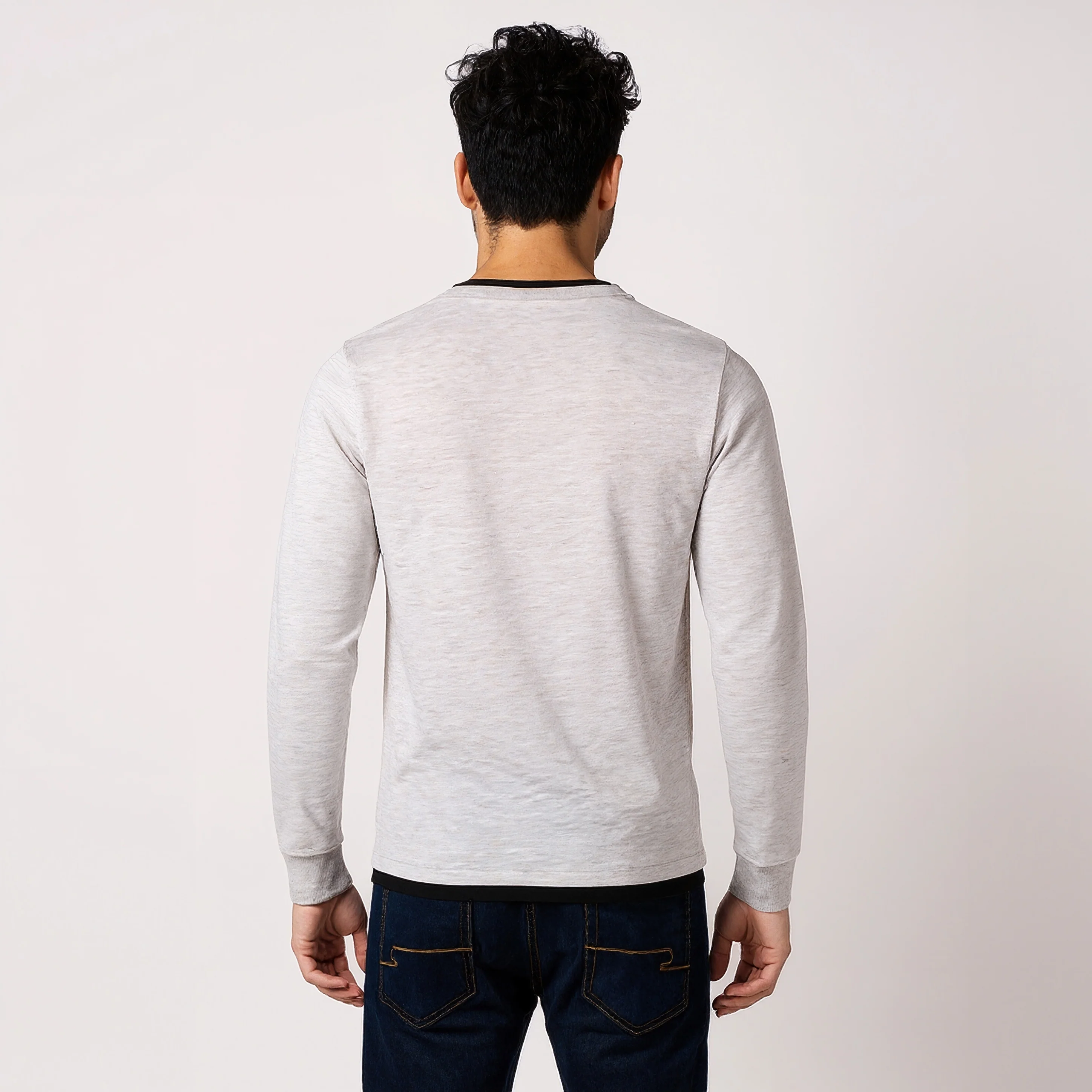 Henley Neck Varsitee T-Shirt - Image 17