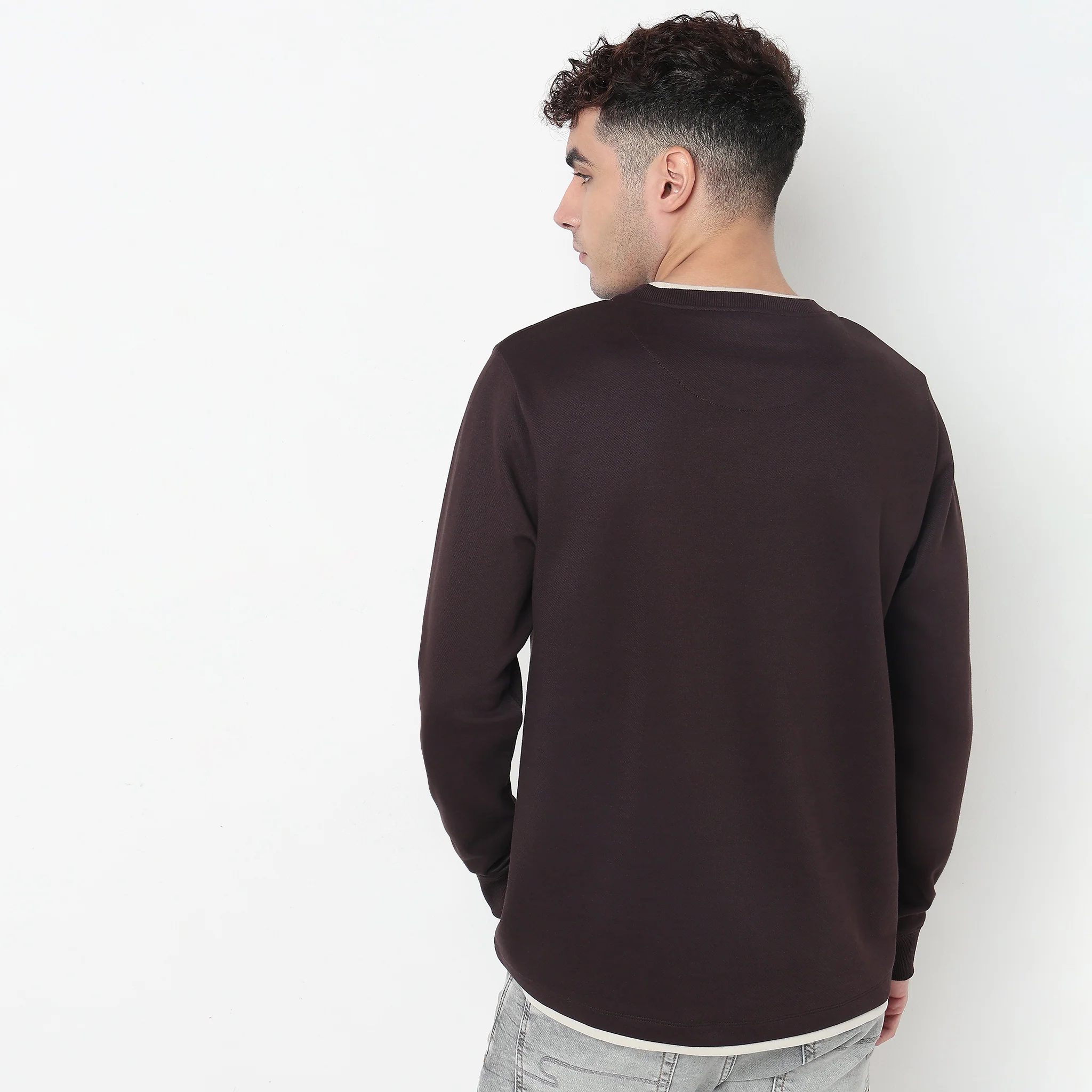 Henley Neck Varsitee T-Shirt - Image 8