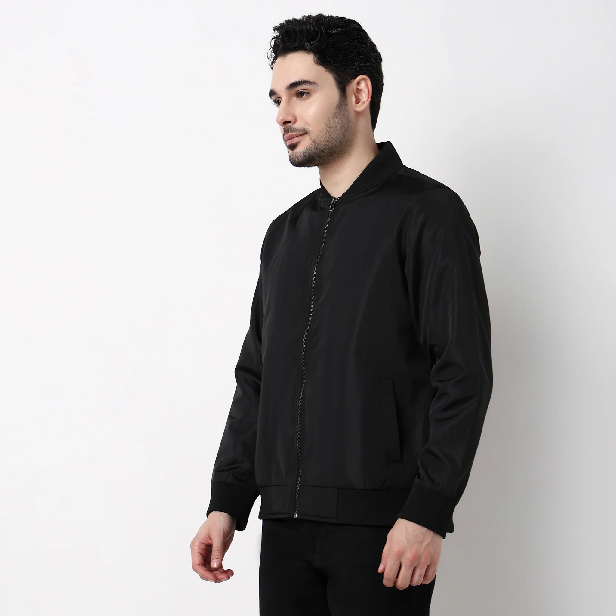 Henley Neck Jacket - Image 5