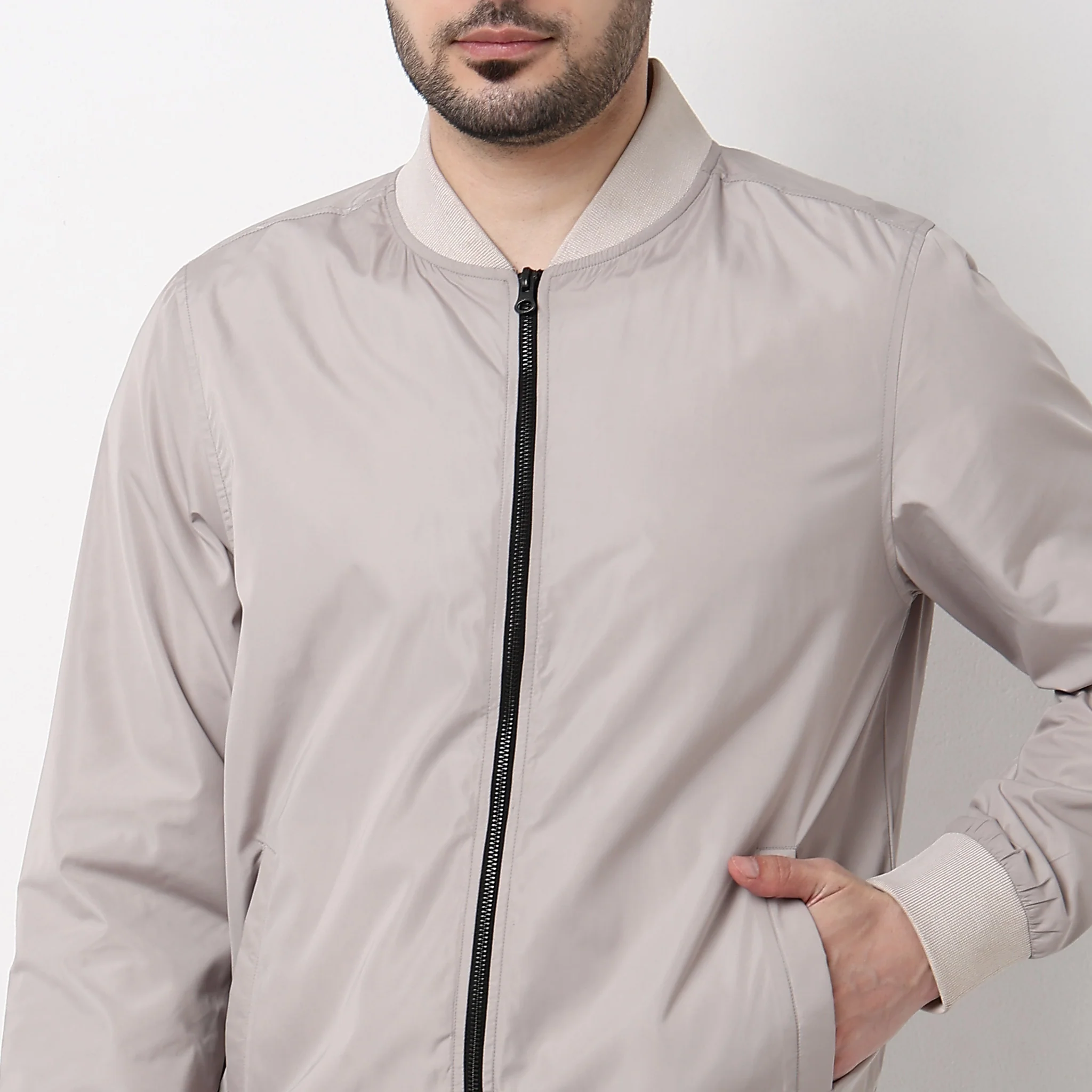 Henley Neck Jacket - Image 9