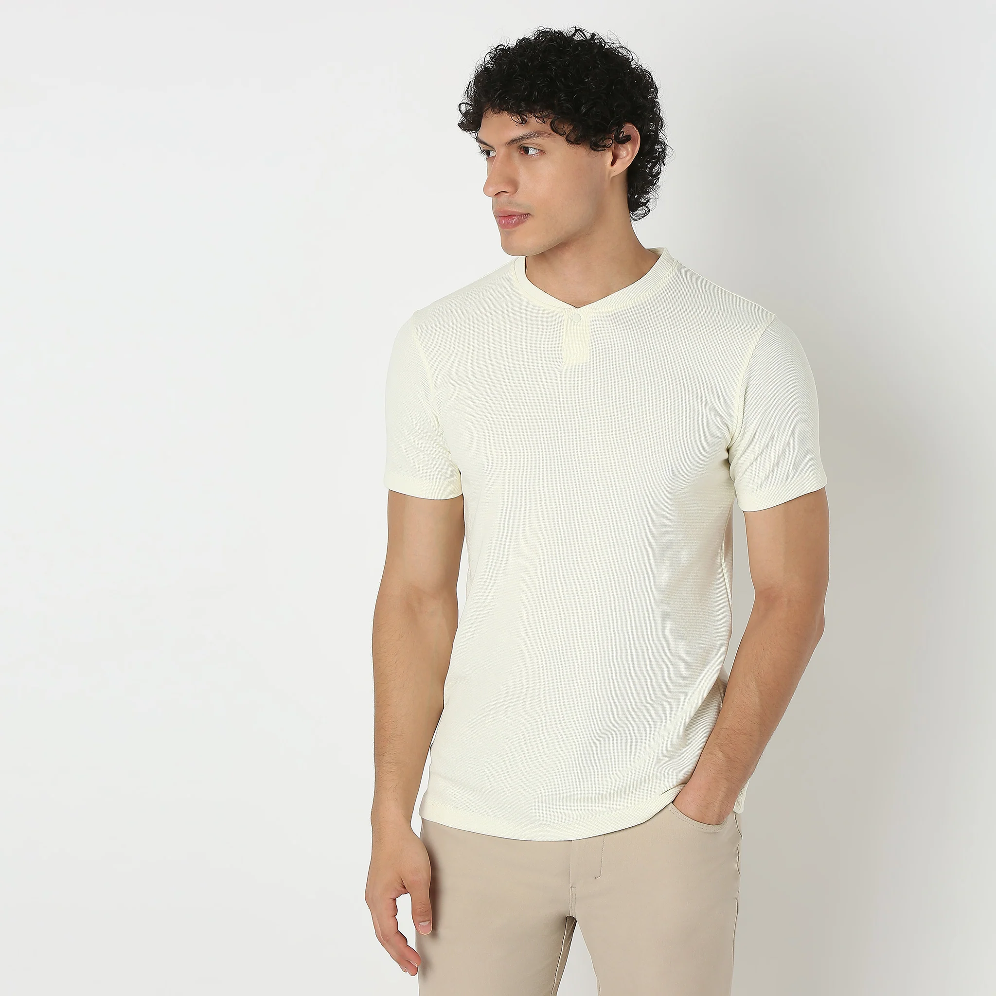 Lumberjackᵉˣ Henley Neck Micro Waffle Structure - Image 12