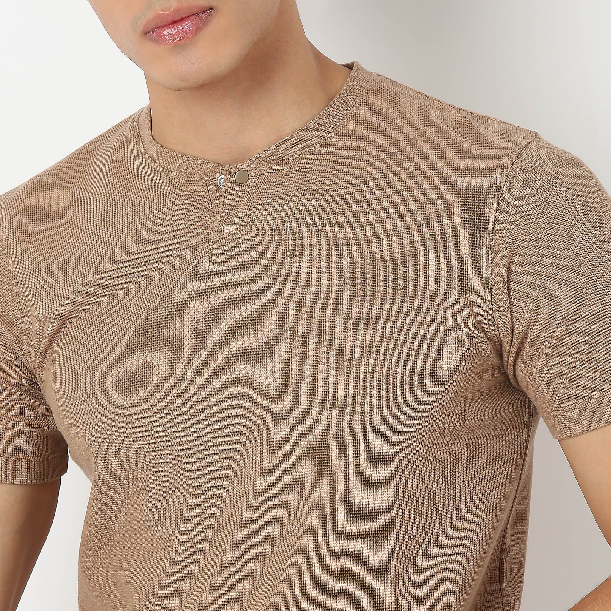 Lumberjackᵉˣ Henley Neck Micro Waffle Structure - Image 25