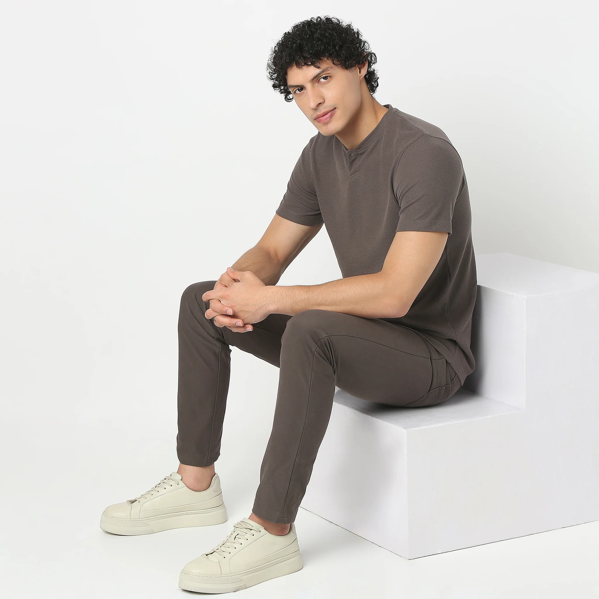 Lumberjackᵉˣ Henley Neck Micro Waffle Structure - Image 6