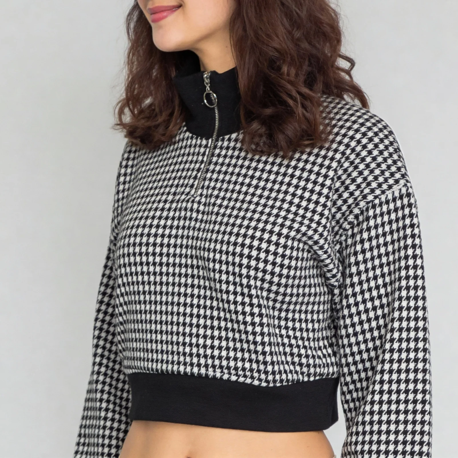Herringbone Oversize T-Shirt - Image 4