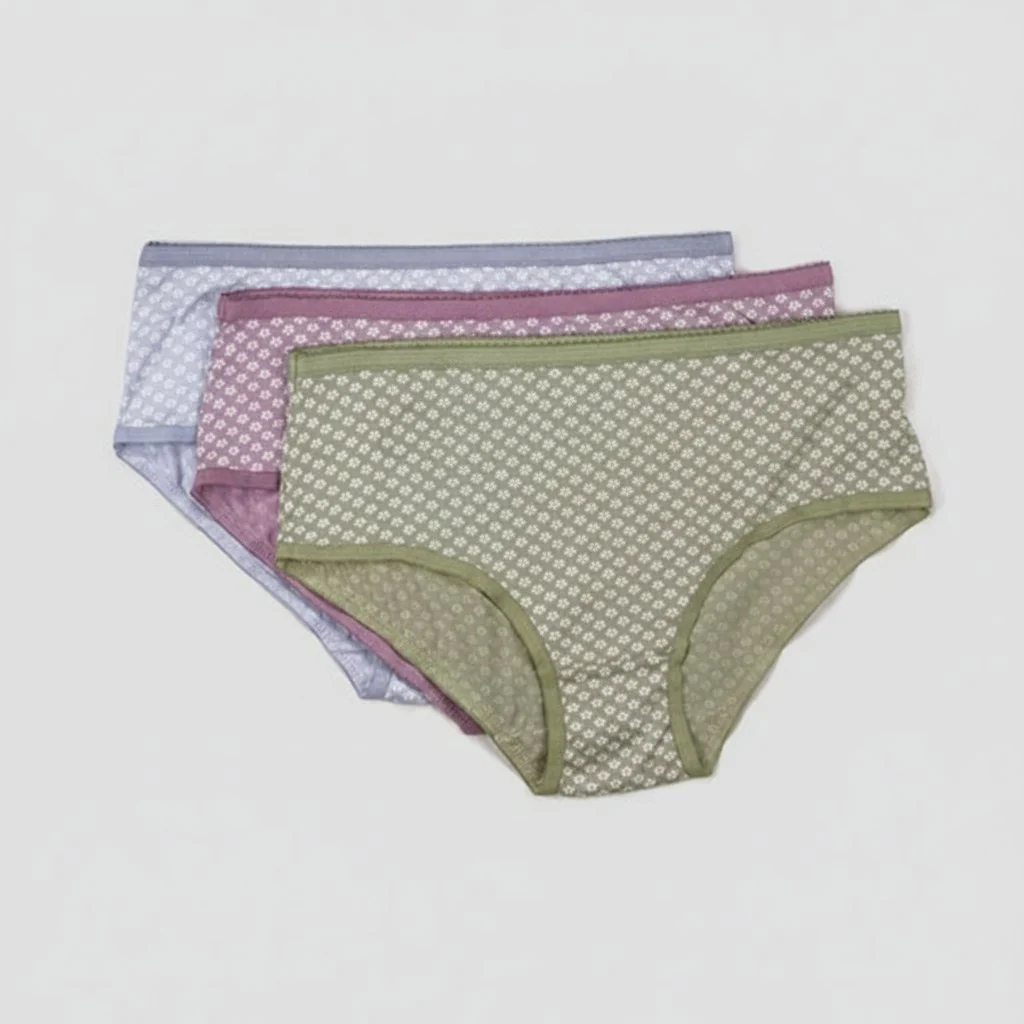 High Coverage Cotton Hipster Panties - Pack of 3 - Image 6