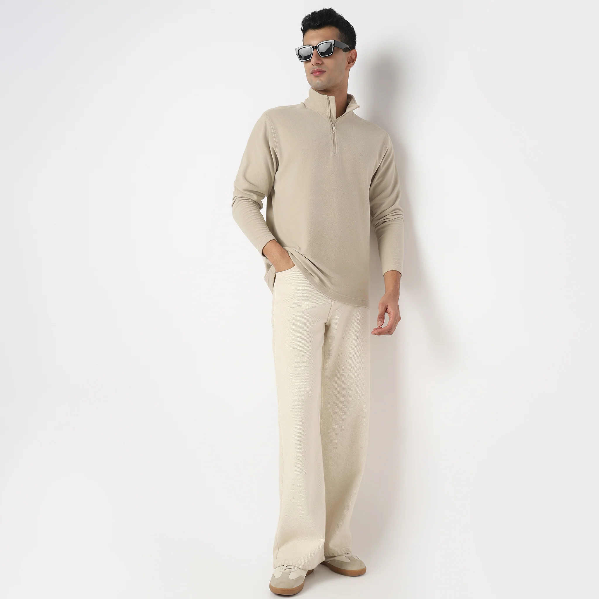 Heat-X Polair Fleece High Neck Sweatshirt- Comfort Stretch & Superior Heat Control
