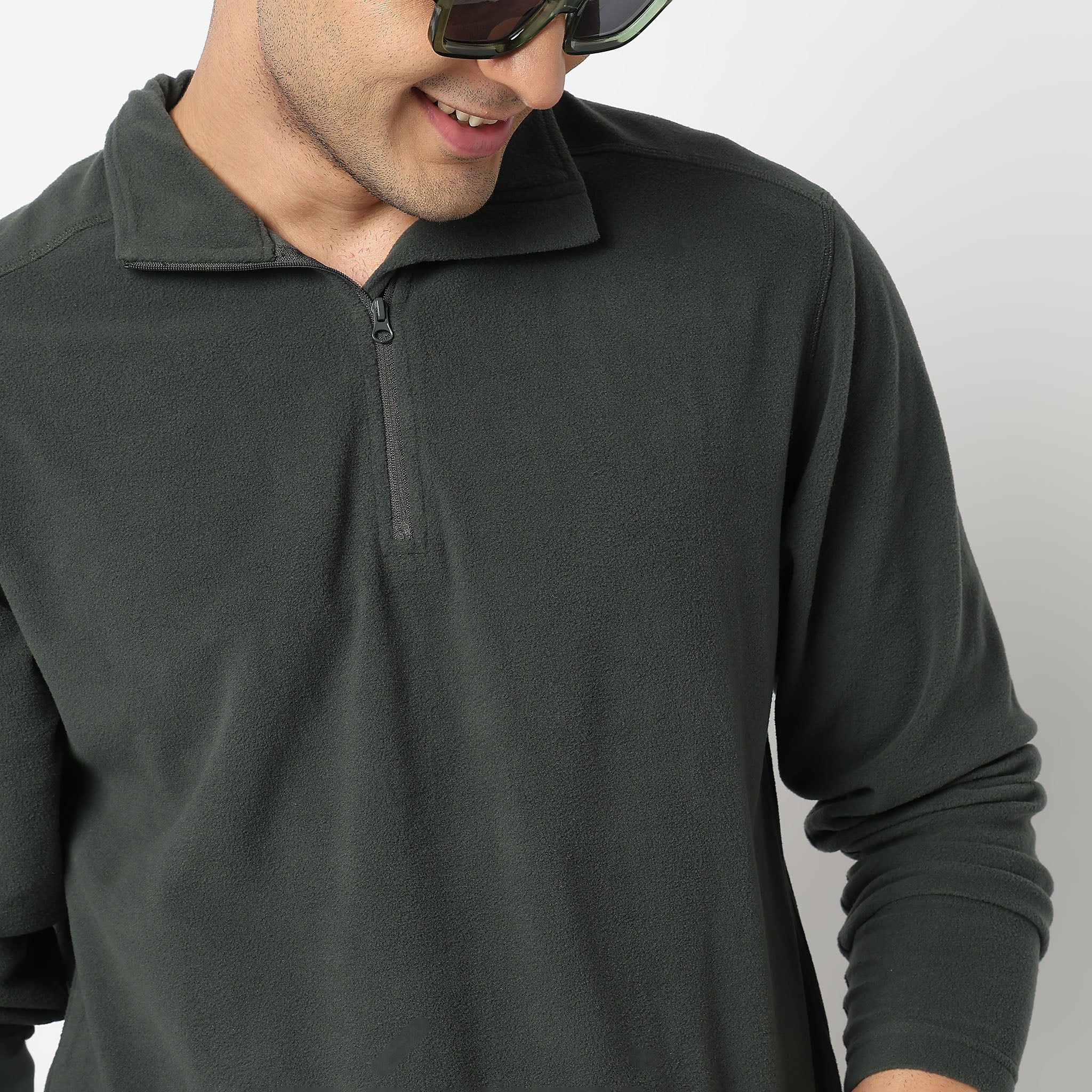 Heat-X Polair Fleece High Neck Sweatshirt- Comfort Stretch & Superior Heat Control - Image 10