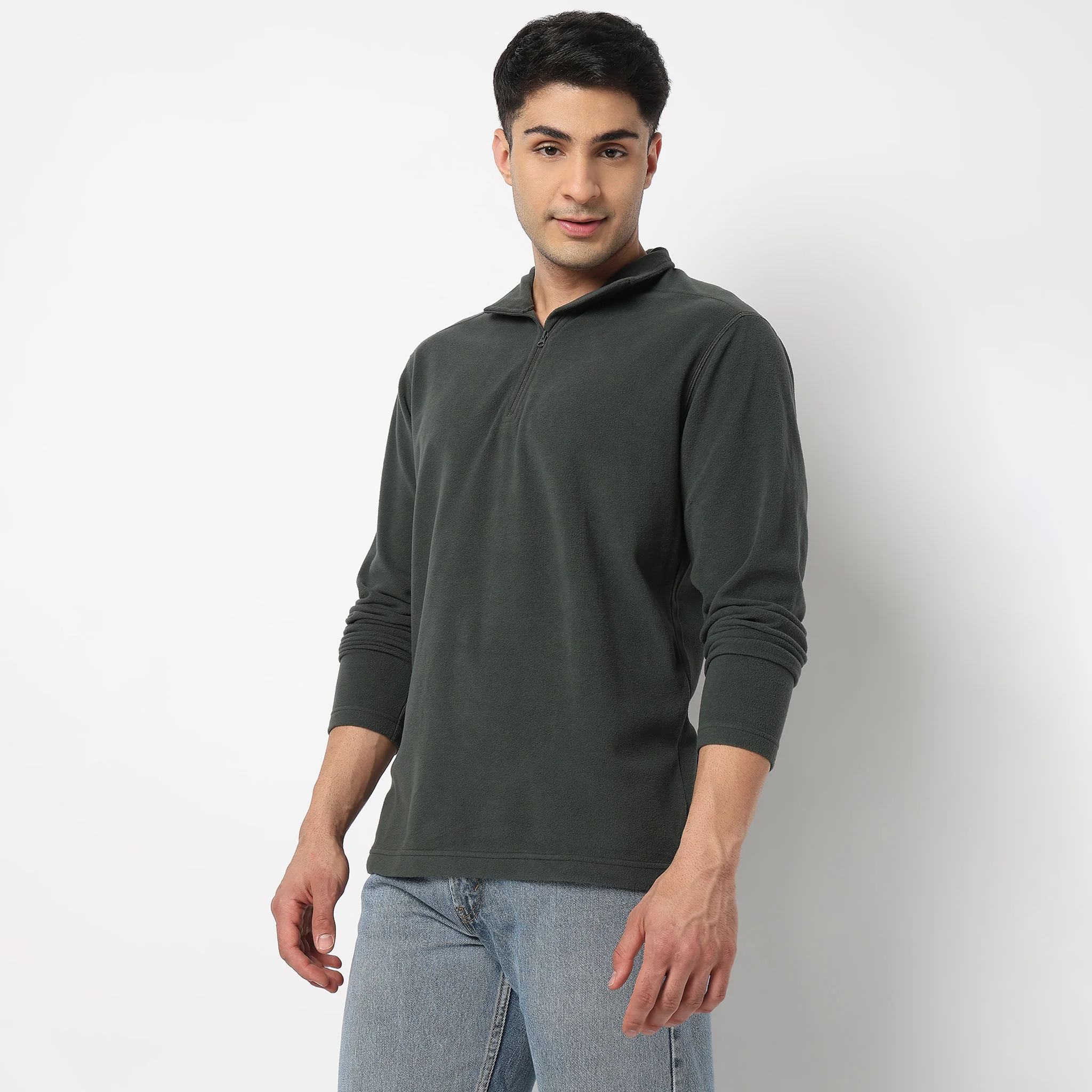 Heat-X Polair Fleece High Neck Sweatshirt- Comfort Stretch & Superior Heat Control - Image 11