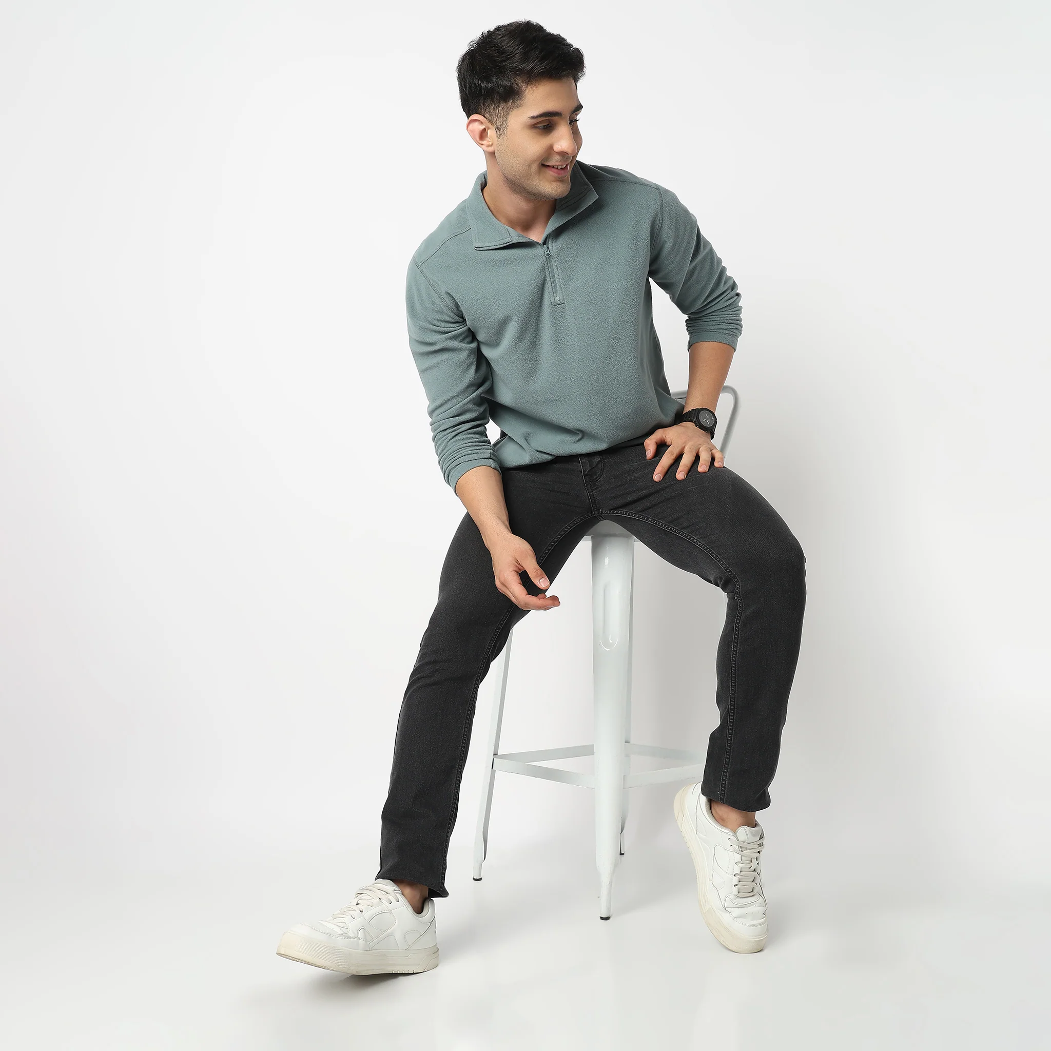 Heat-X Polair Fleece High Neck Sweatshirt- Comfort Stretch & Superior Heat Control - Image 19