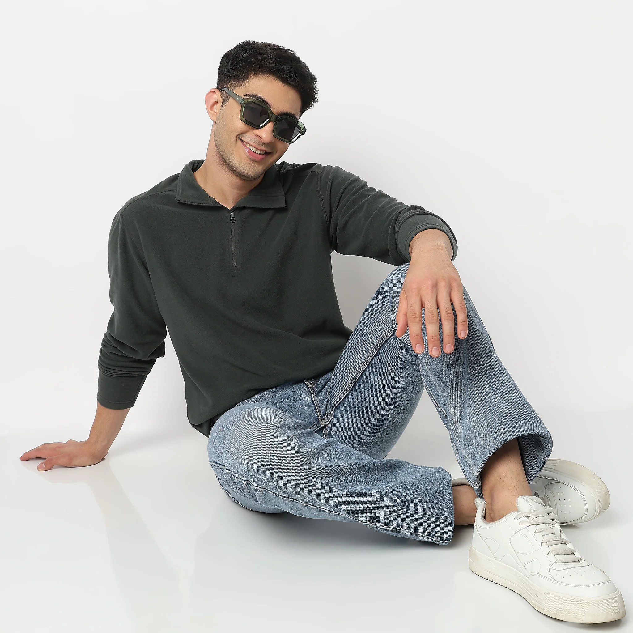 Heat-X Polair Fleece High Neck Sweatshirt- Comfort Stretch & Superior Heat Control - Image 7