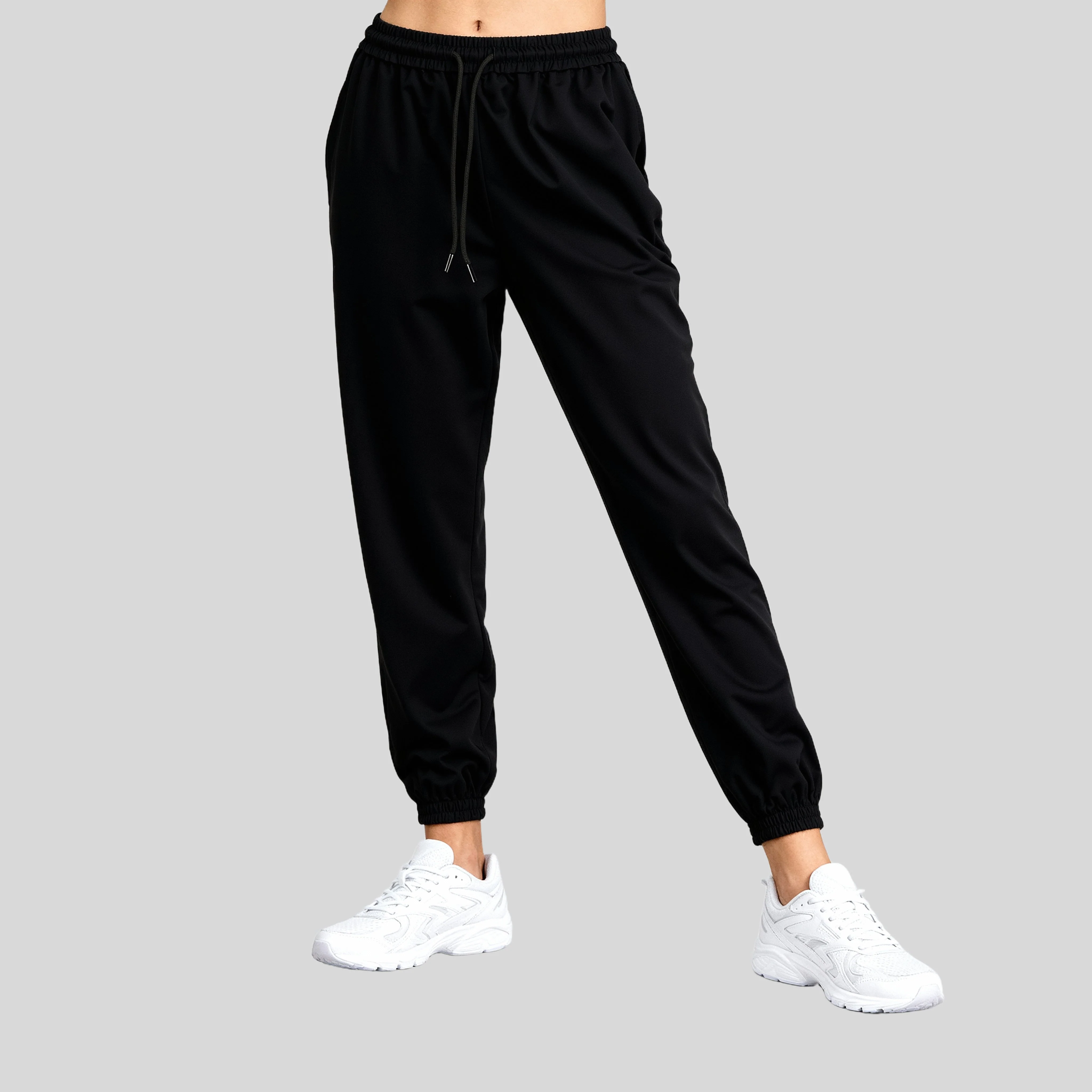 Air Dry High Rise Active Joggers With Patch Pockets - Image 2