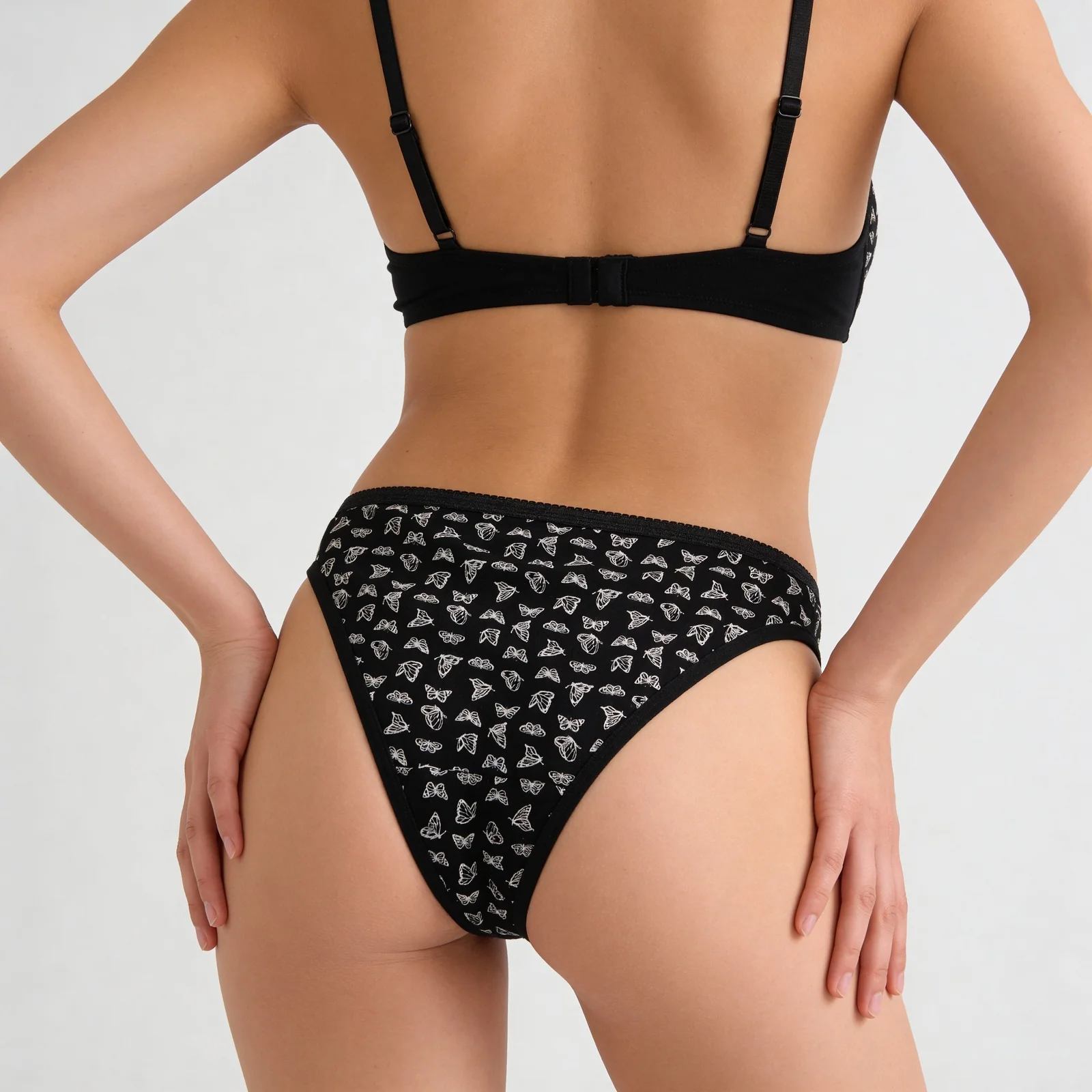 High Rise Printed Full Brief Panties - Pack of 3 - Image 4
