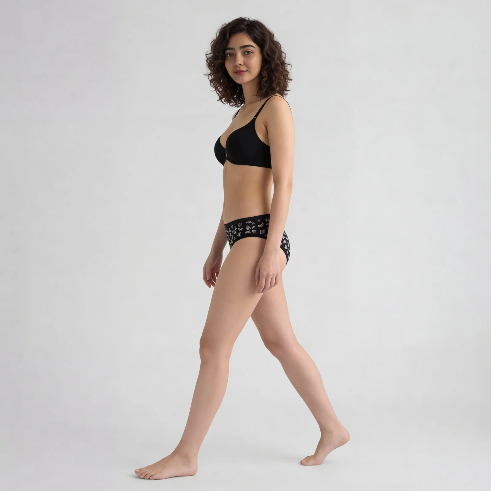 High Rise Printed Full Brief Panties - Pack of 3 - Image 5