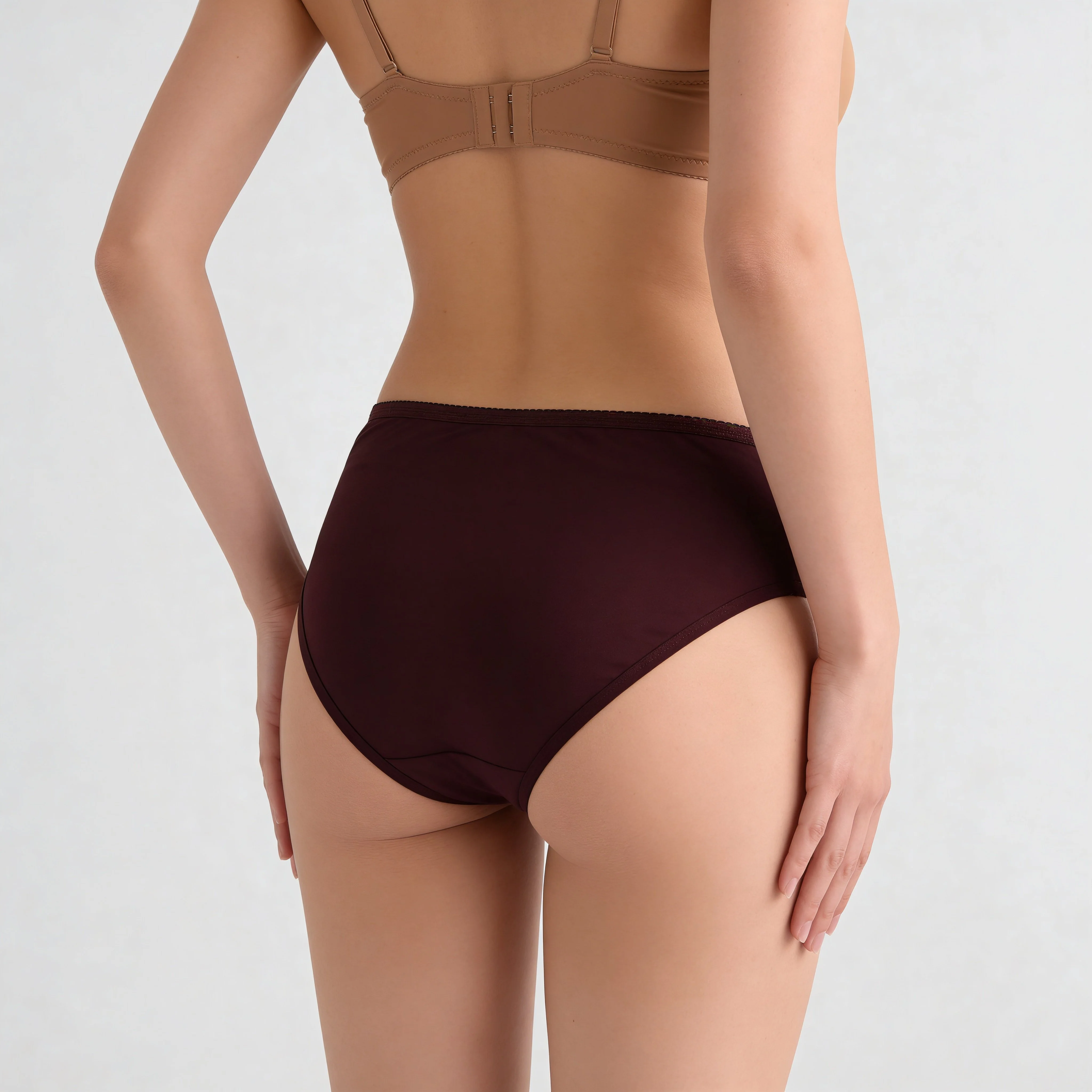 High Rise Printed Full Brief Panties - Pack of 3 - Image 4