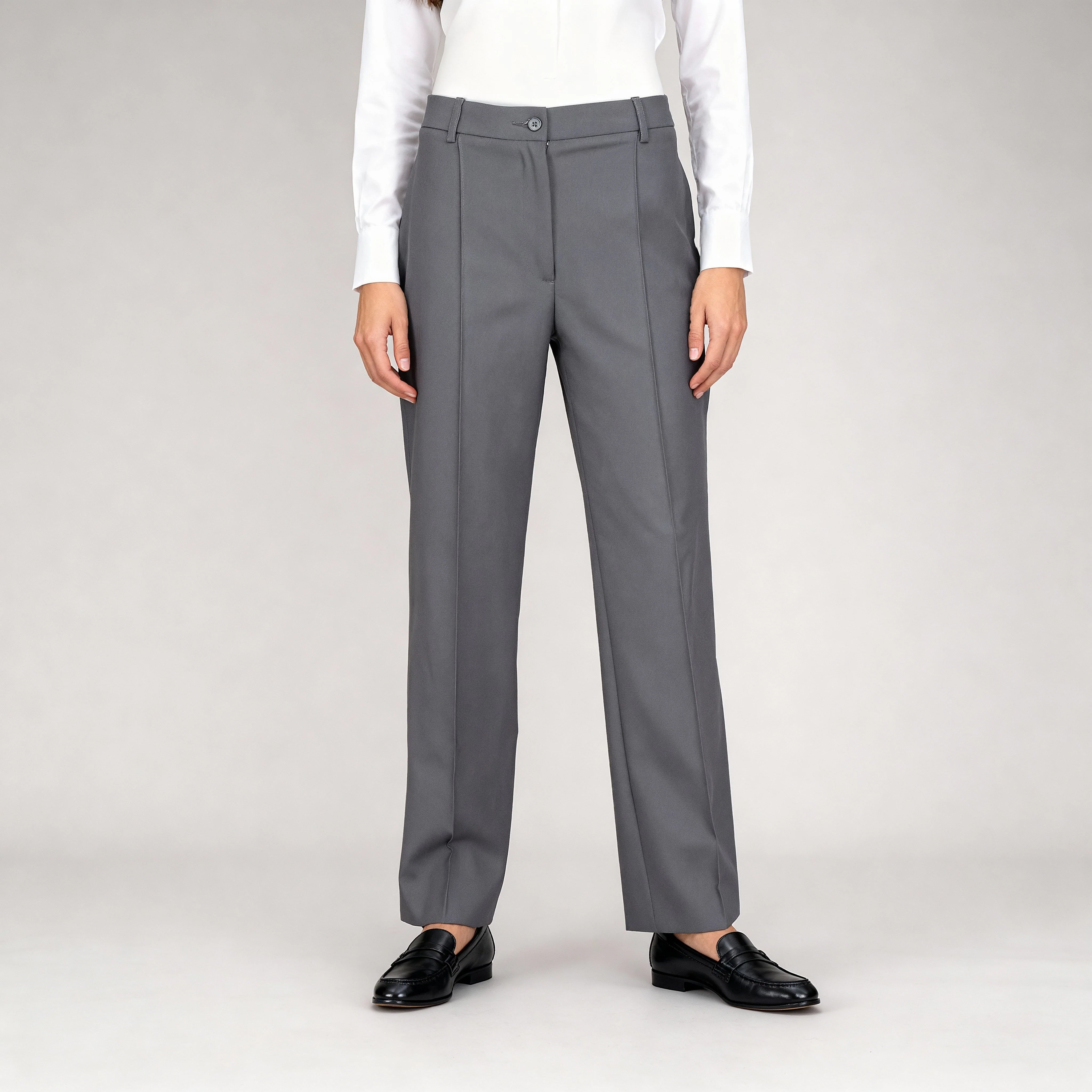 Betty Effortless High Rise Straight Pants - Image 2