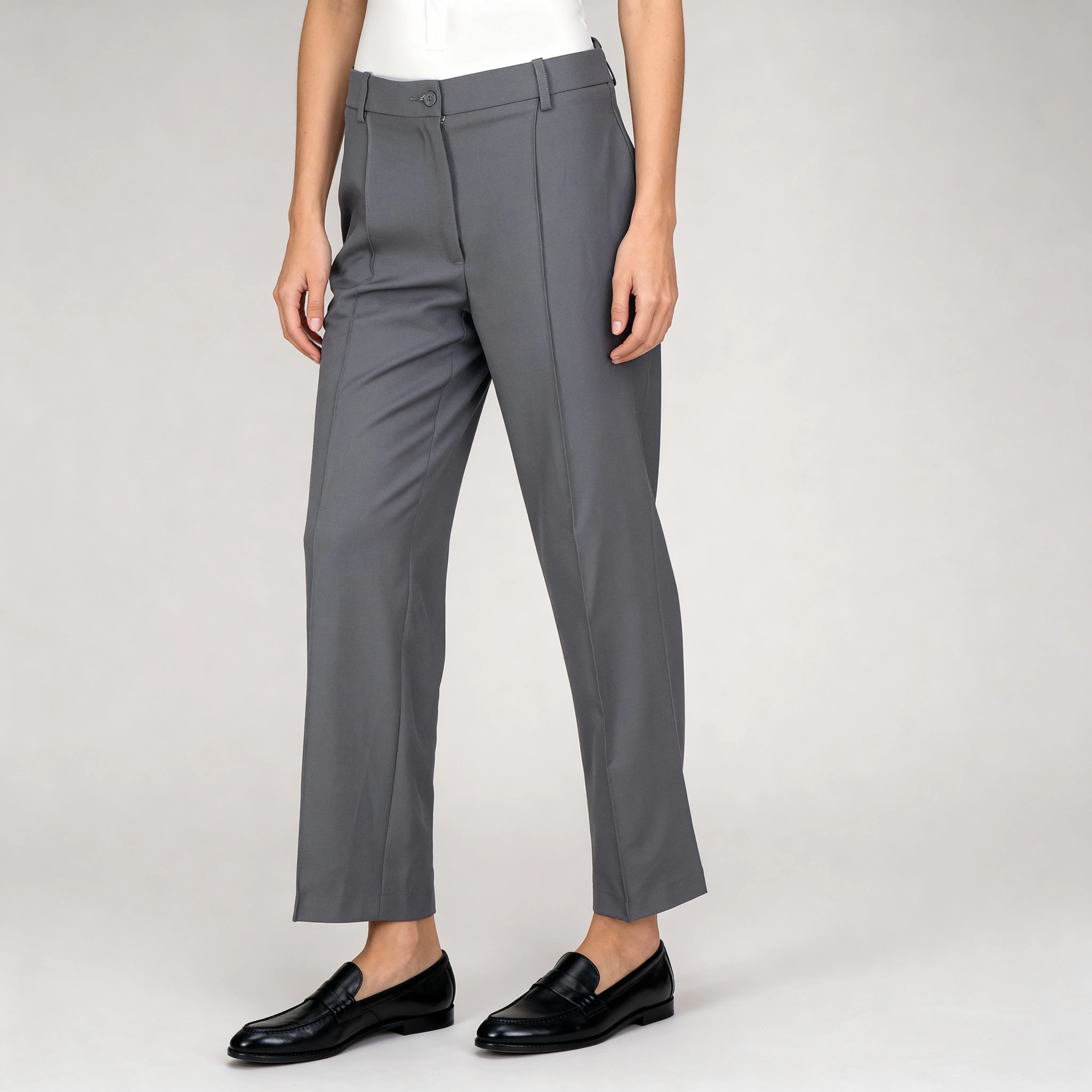 Betty Effortless High Rise Straight Pants - Image 5