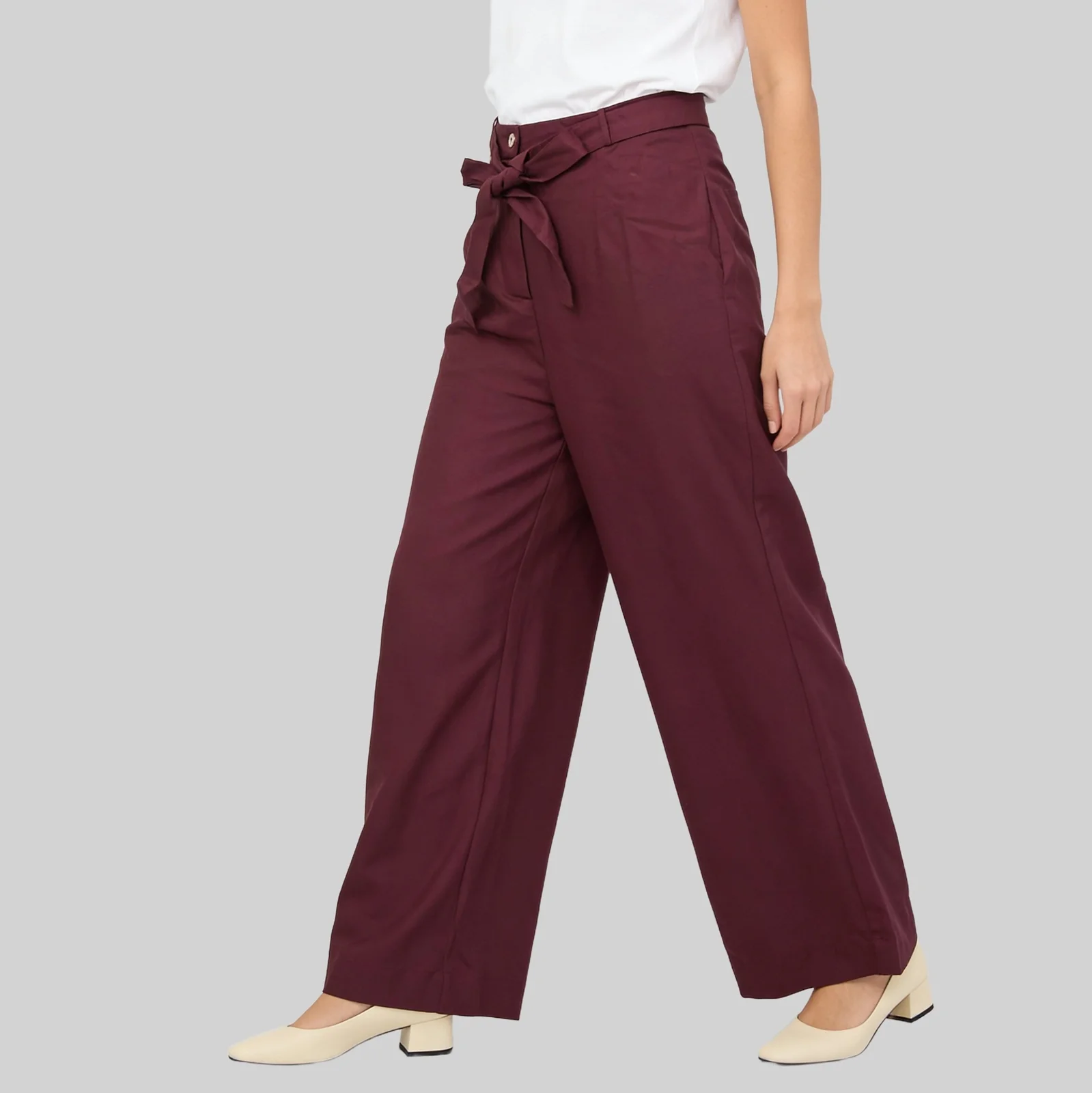 High Rise Straight Palazzos - Image 5