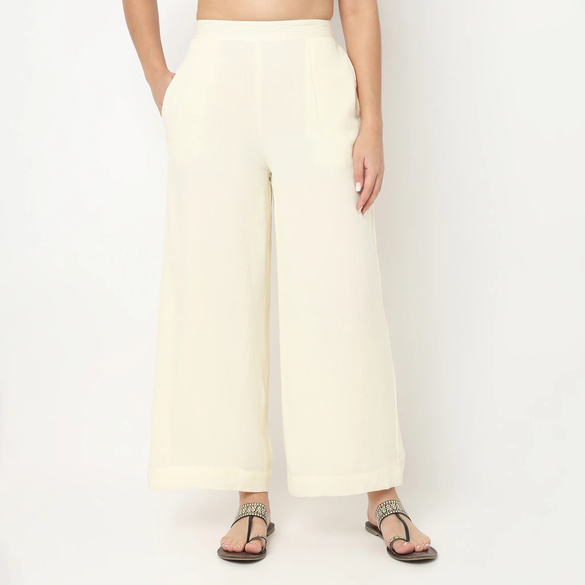 High Rise Straight Pants - Image 2
