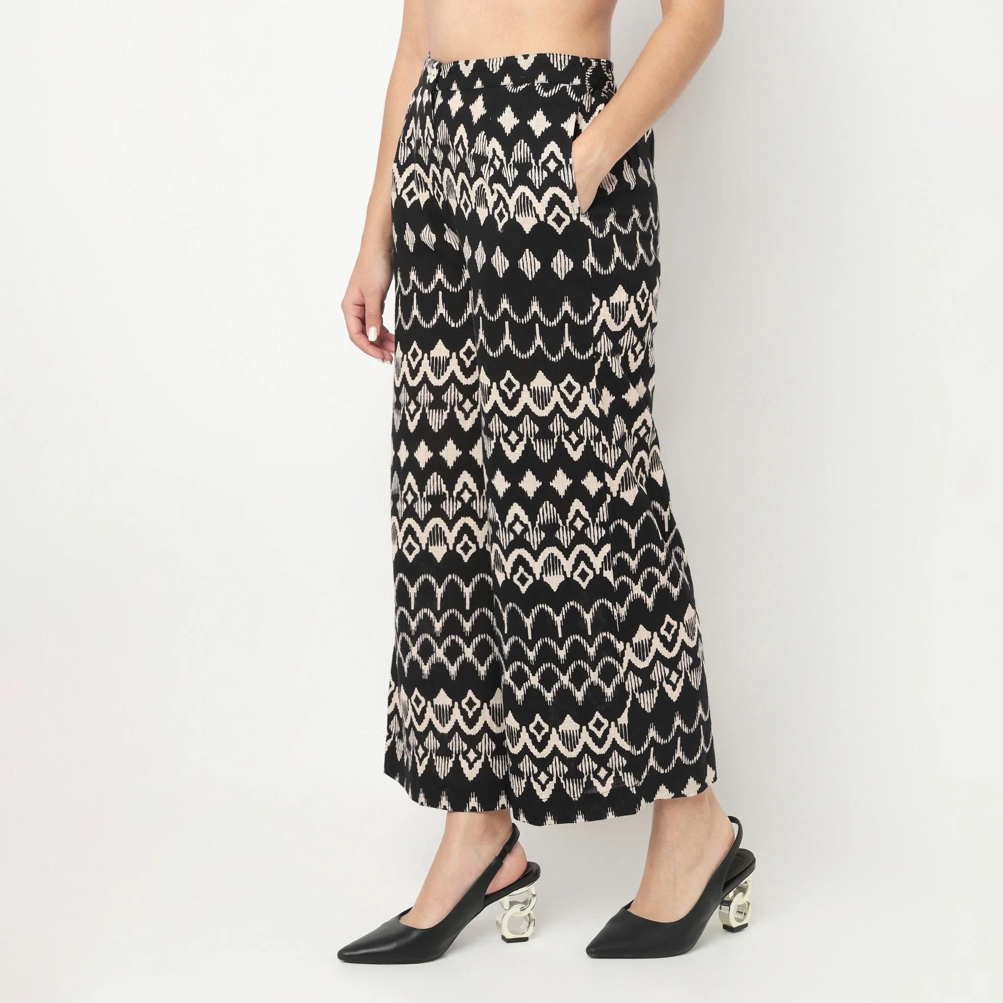 High Rise Straight Pants - Image 5