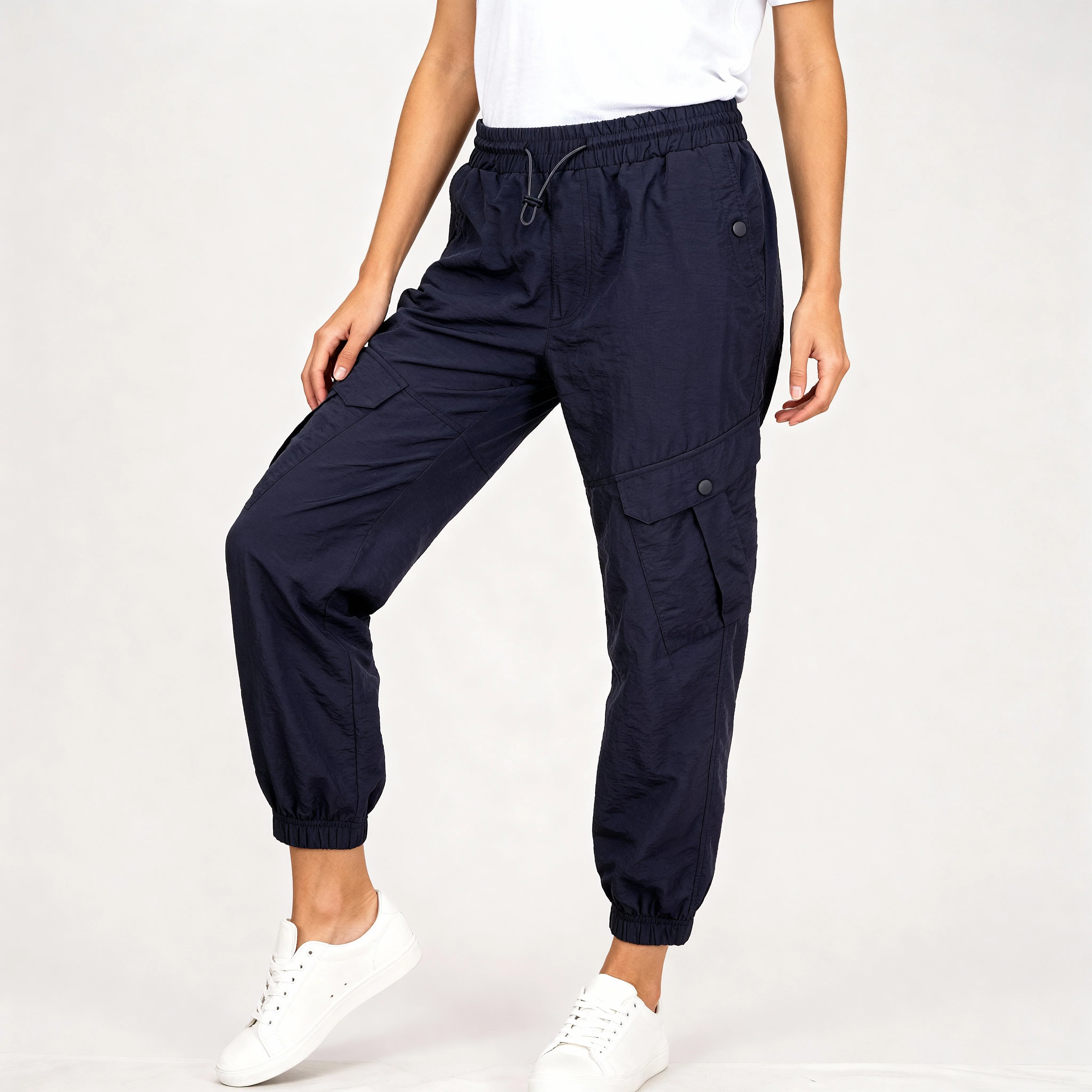 High Rise Tech Jogger With Functional Pockets - Image 2