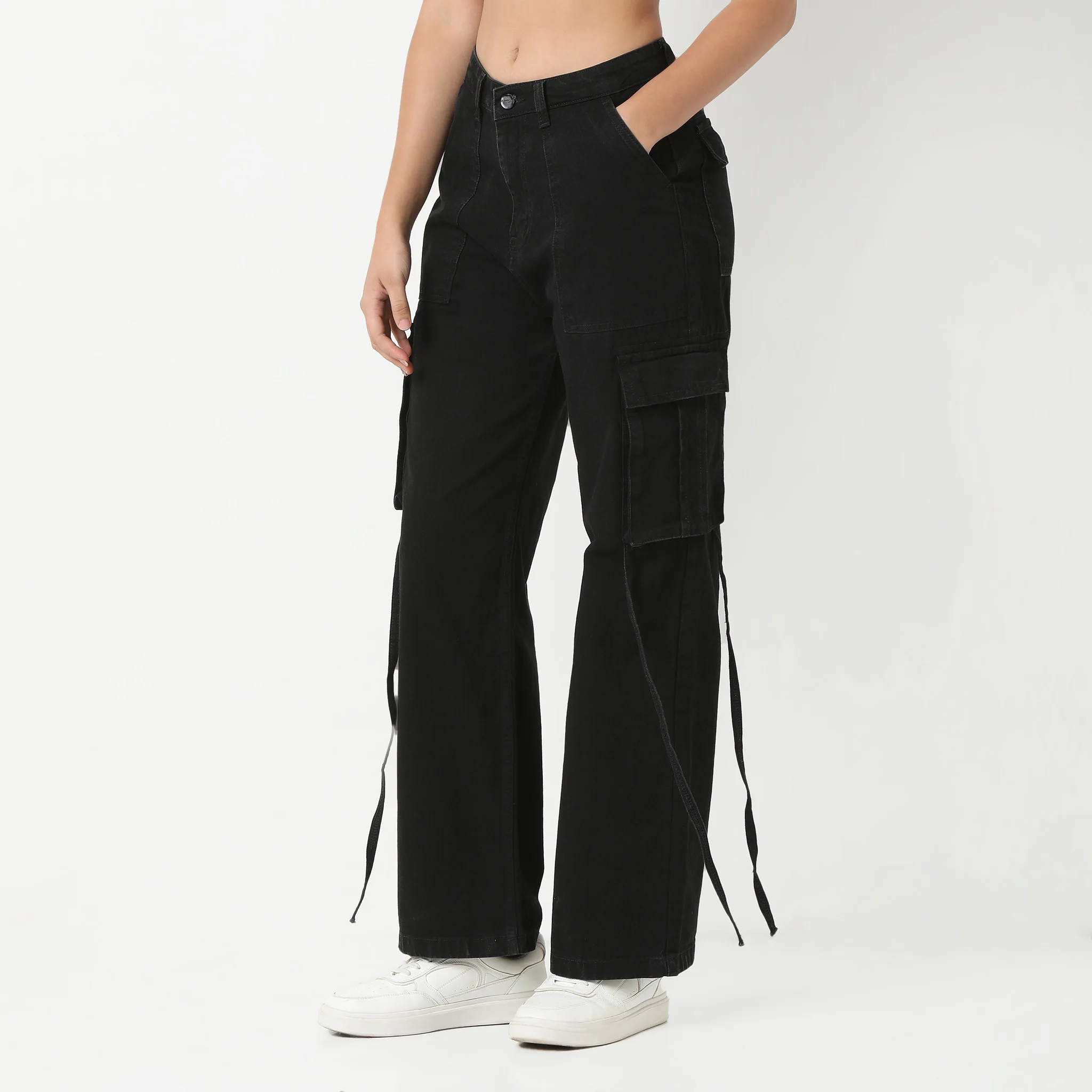 Highwaist Street Look Cargos - Image 5