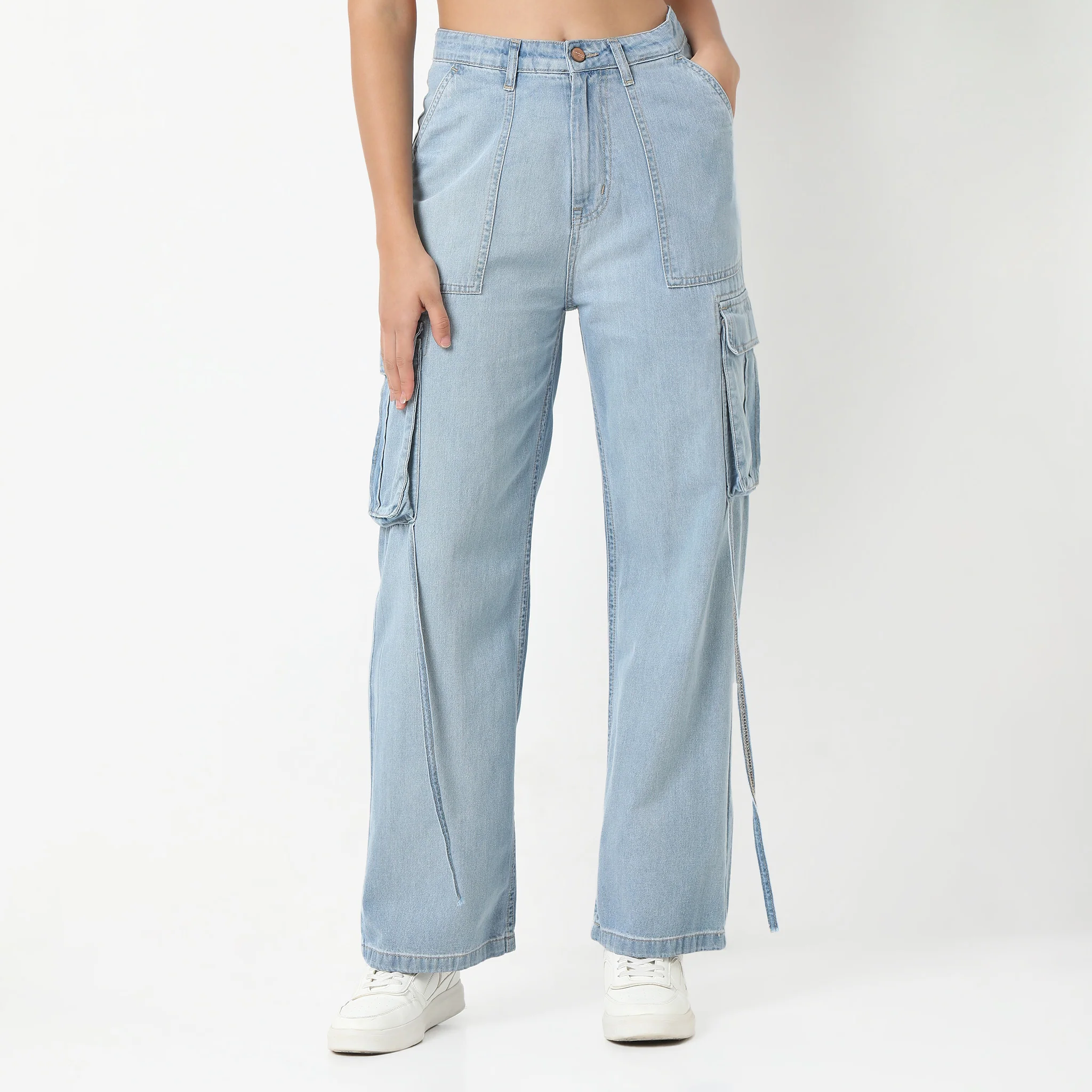 Highwaist Street Look Cargos - Image 7