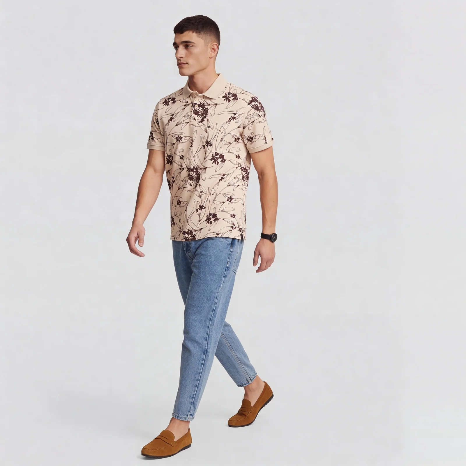 Impressions Polo Neck T-Shirt
