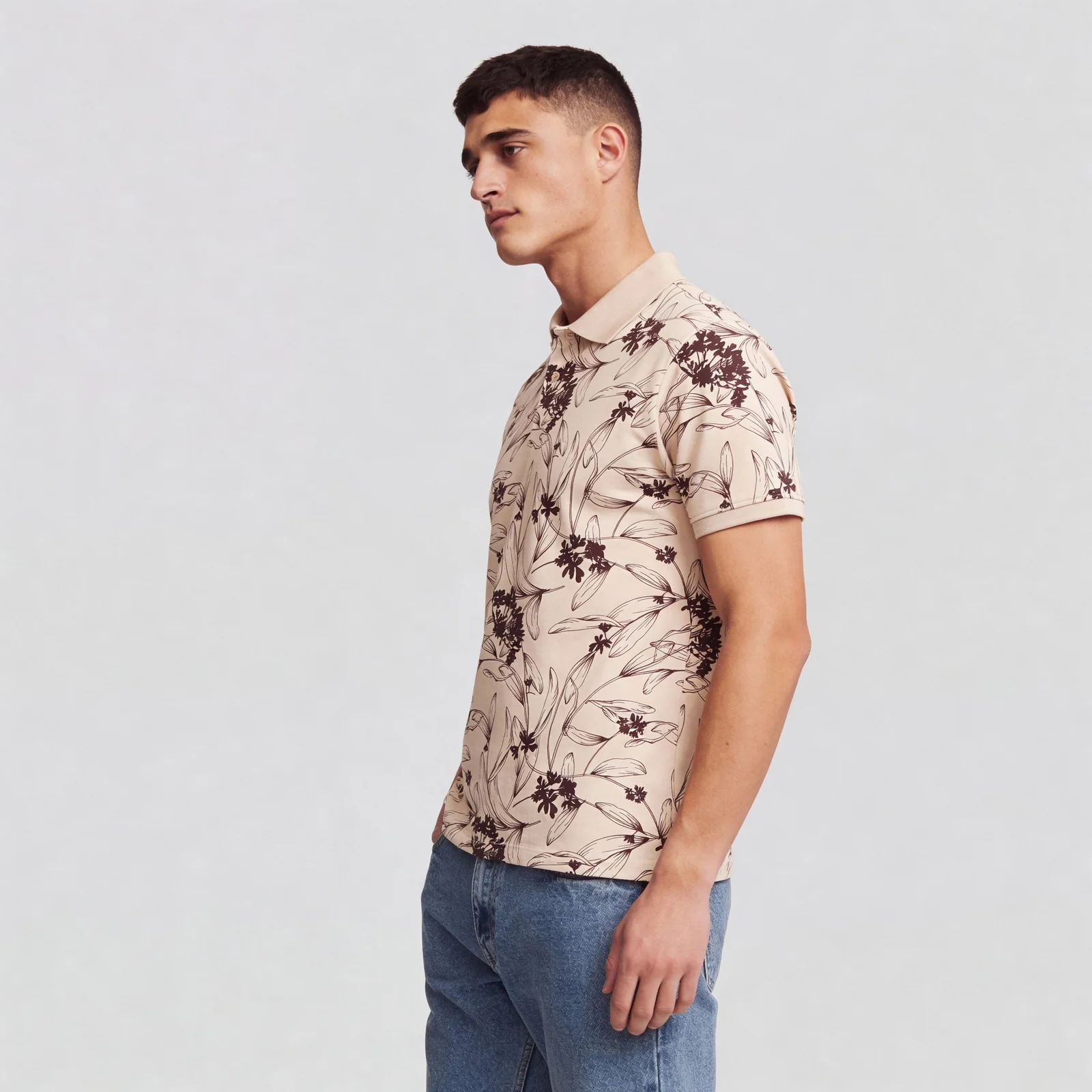 Impressions Polo Neck T-Shirt - Image 5