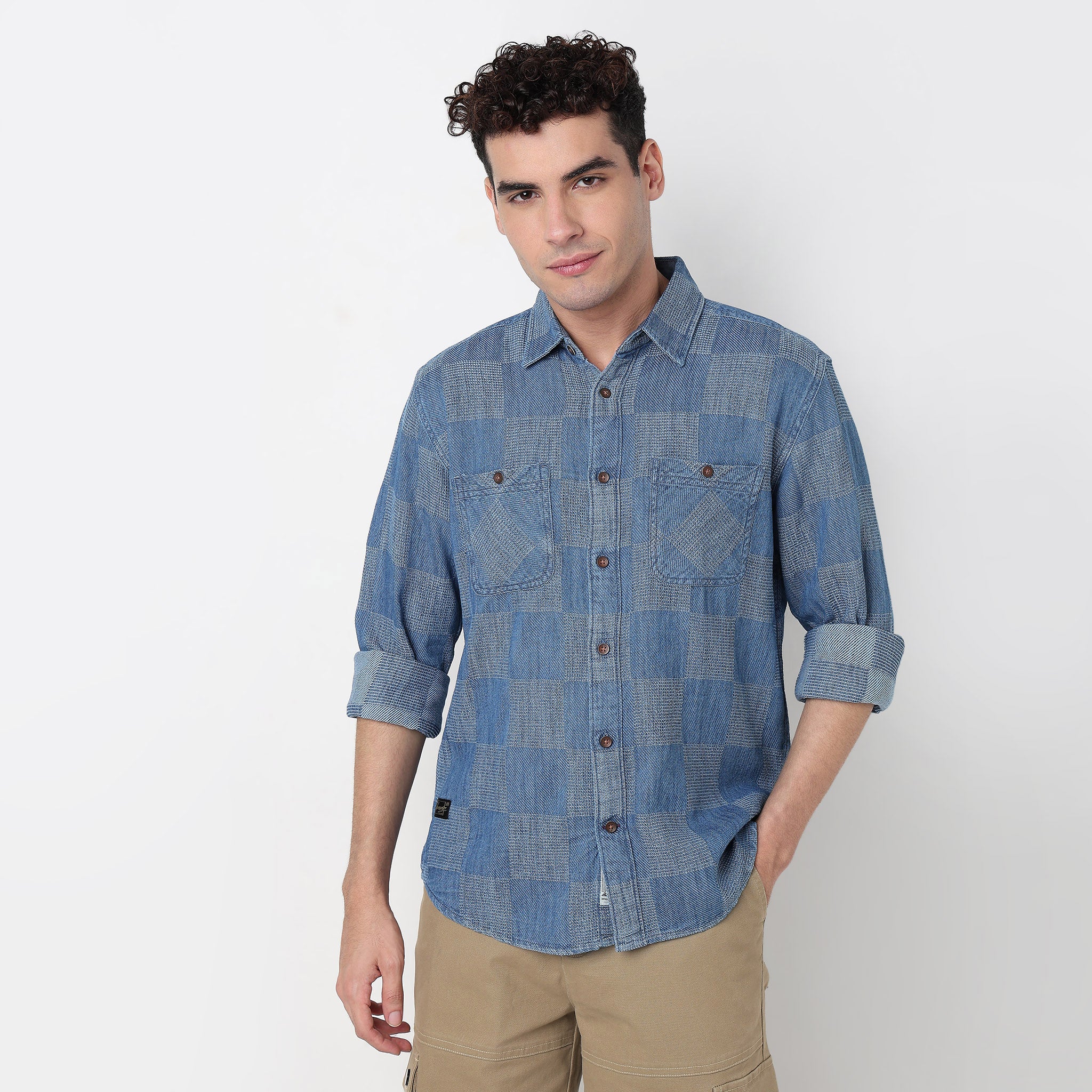 Checkered Cotton Cruiser Shirt - Image 2