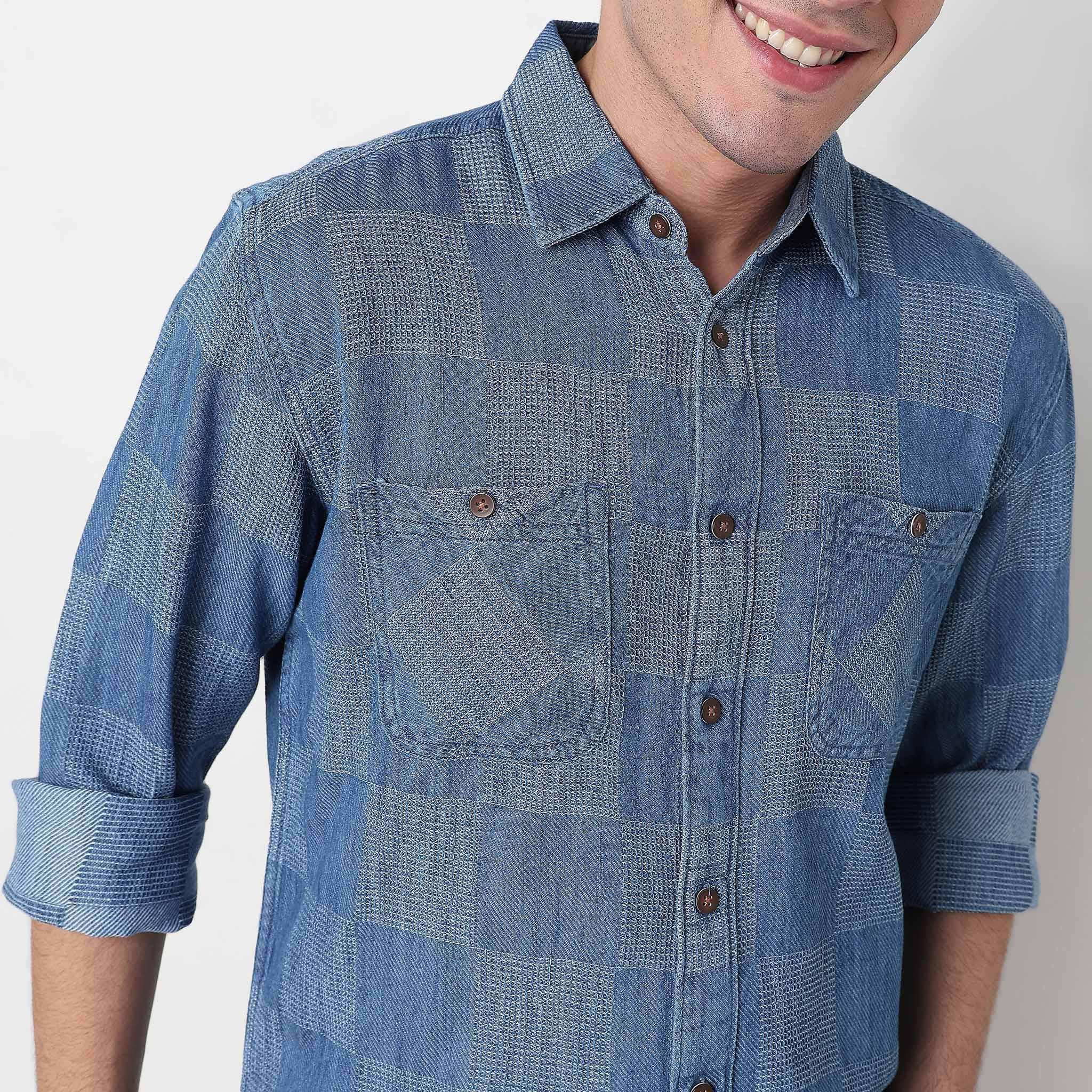 Checkered Cotton Cruiser Shirt - Image 4