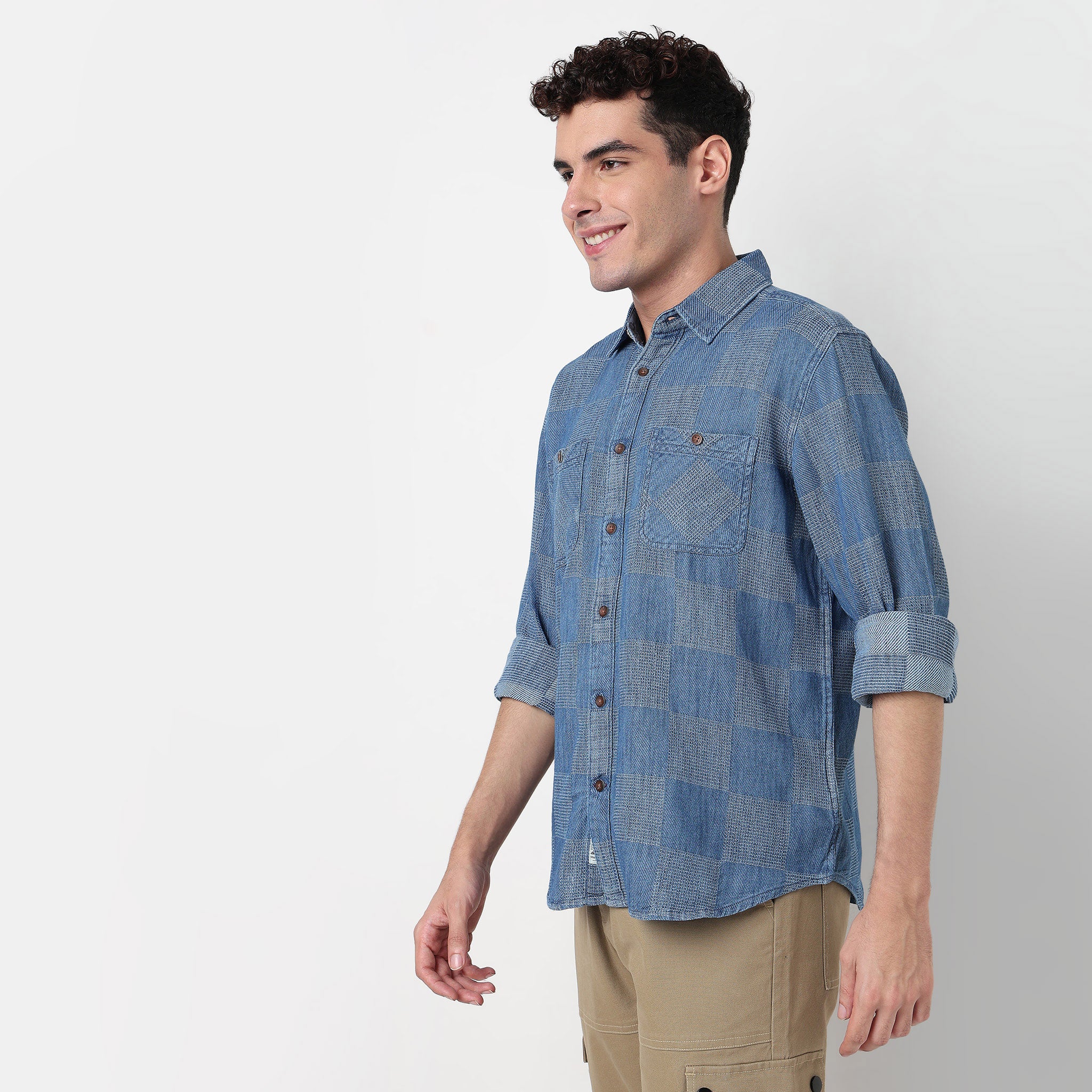 Checkered Cotton Cruiser Shirt - Image 5