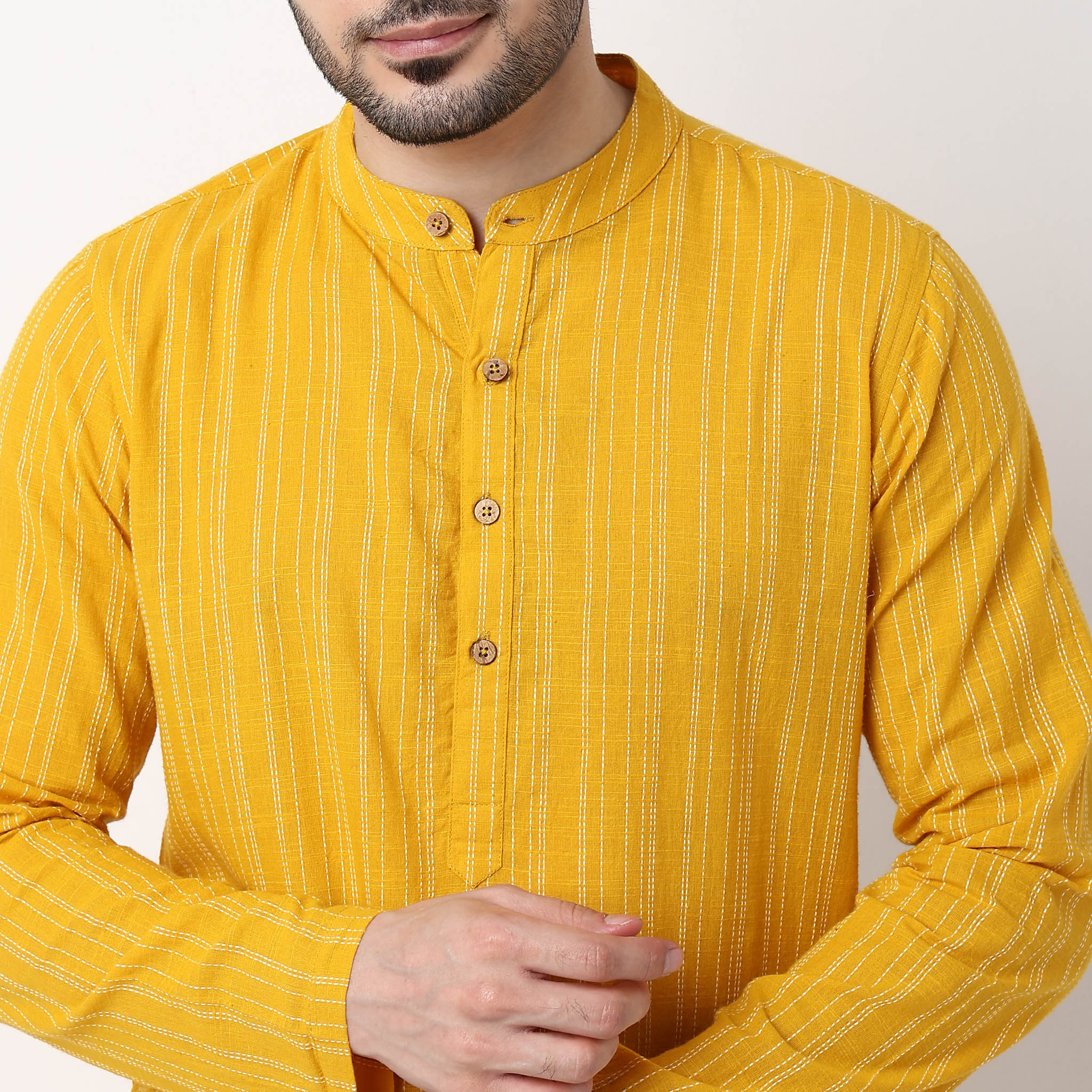 Katha Long Kurta - Image 4