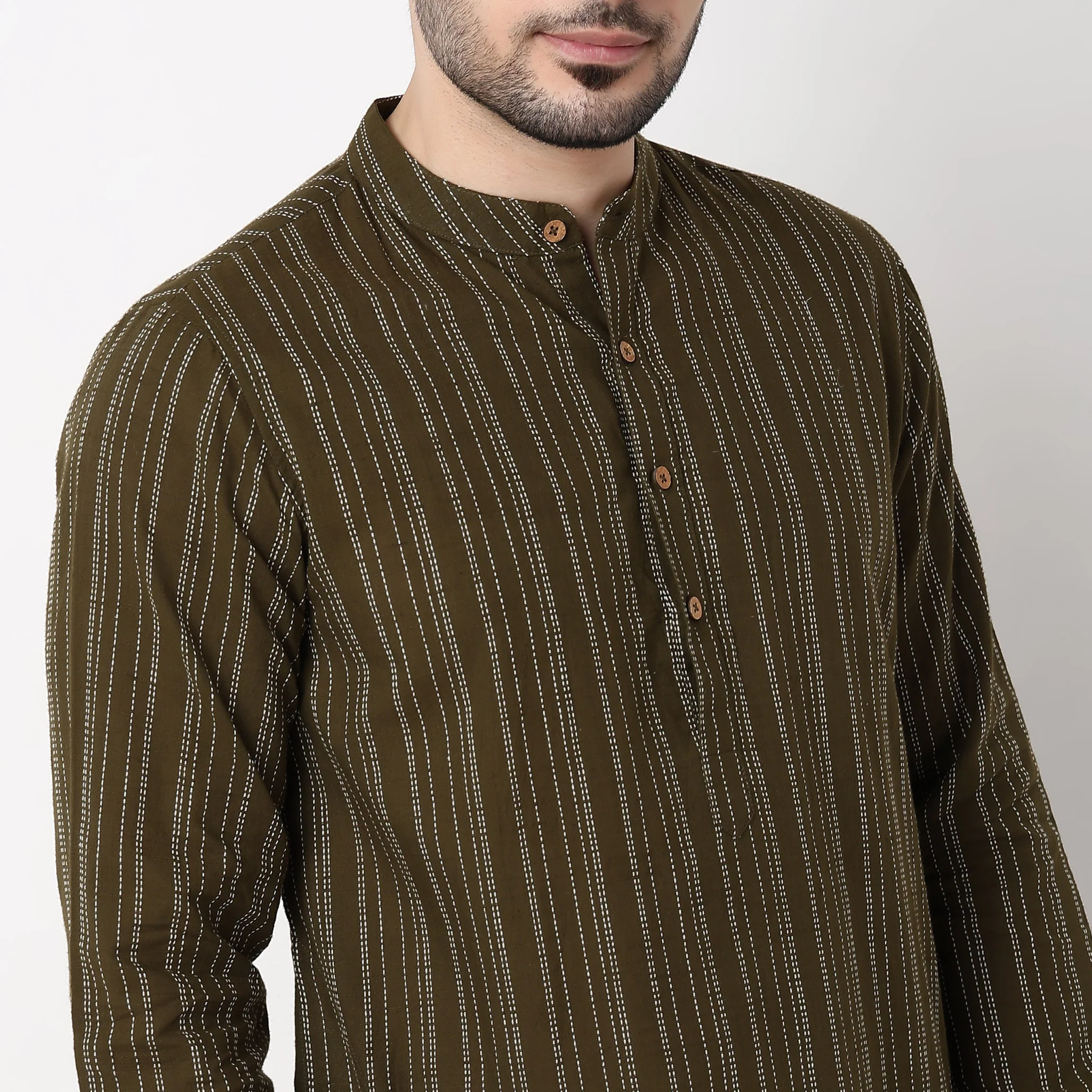 Katha Long Kurta - Image 9