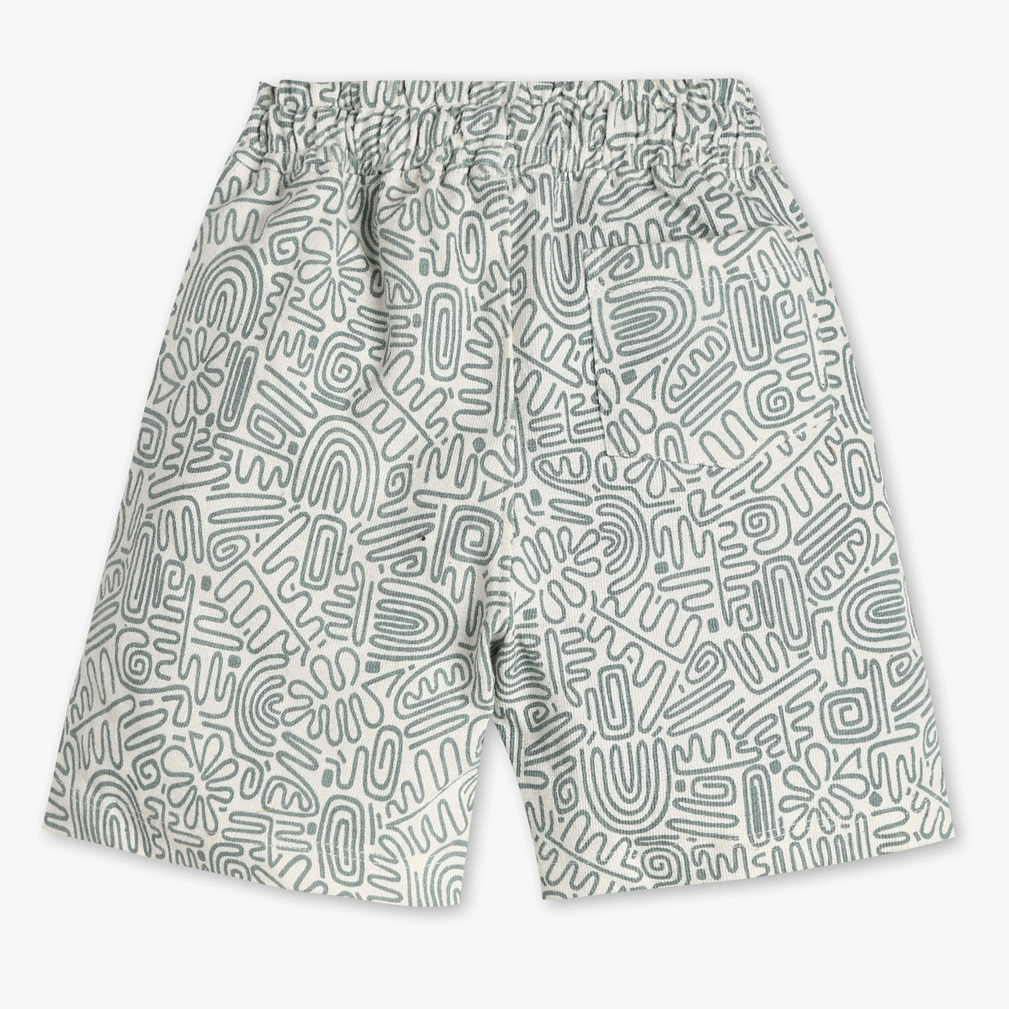 Boys Cotton Printed Shorts - Image 2