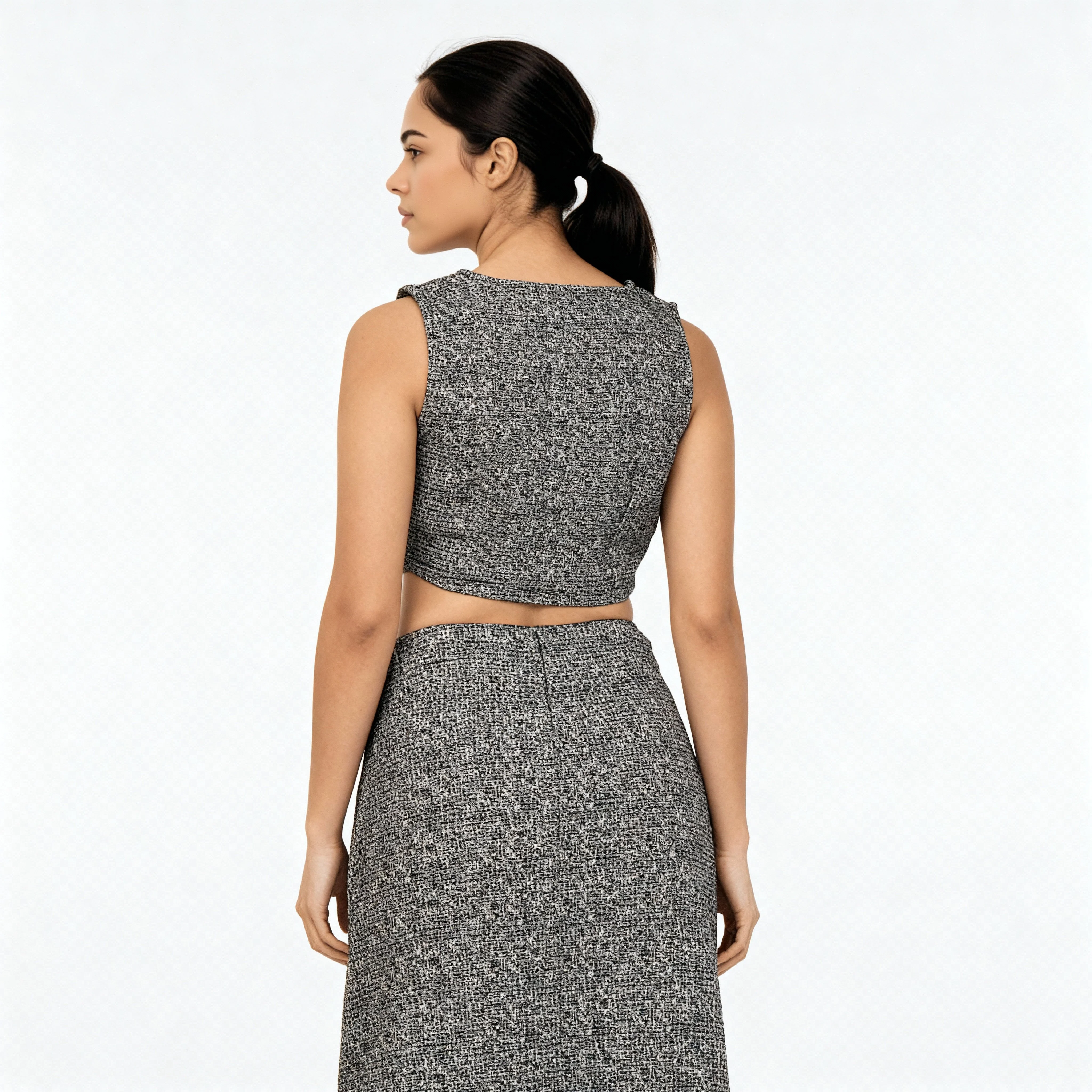 Knitted Cropped Betty Top - Image 3