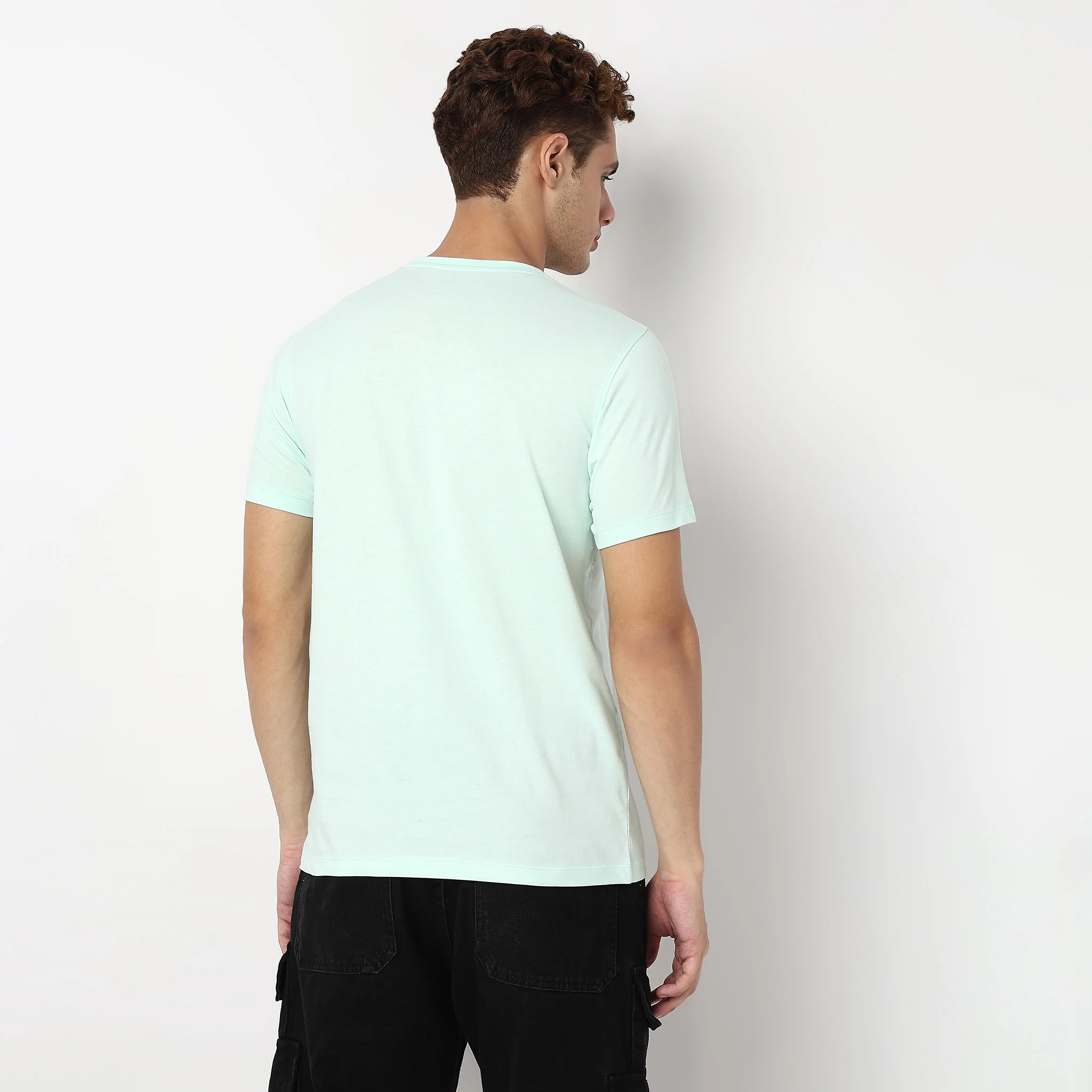 Knitted Graphic Cotton T-Shirt - Image 3
