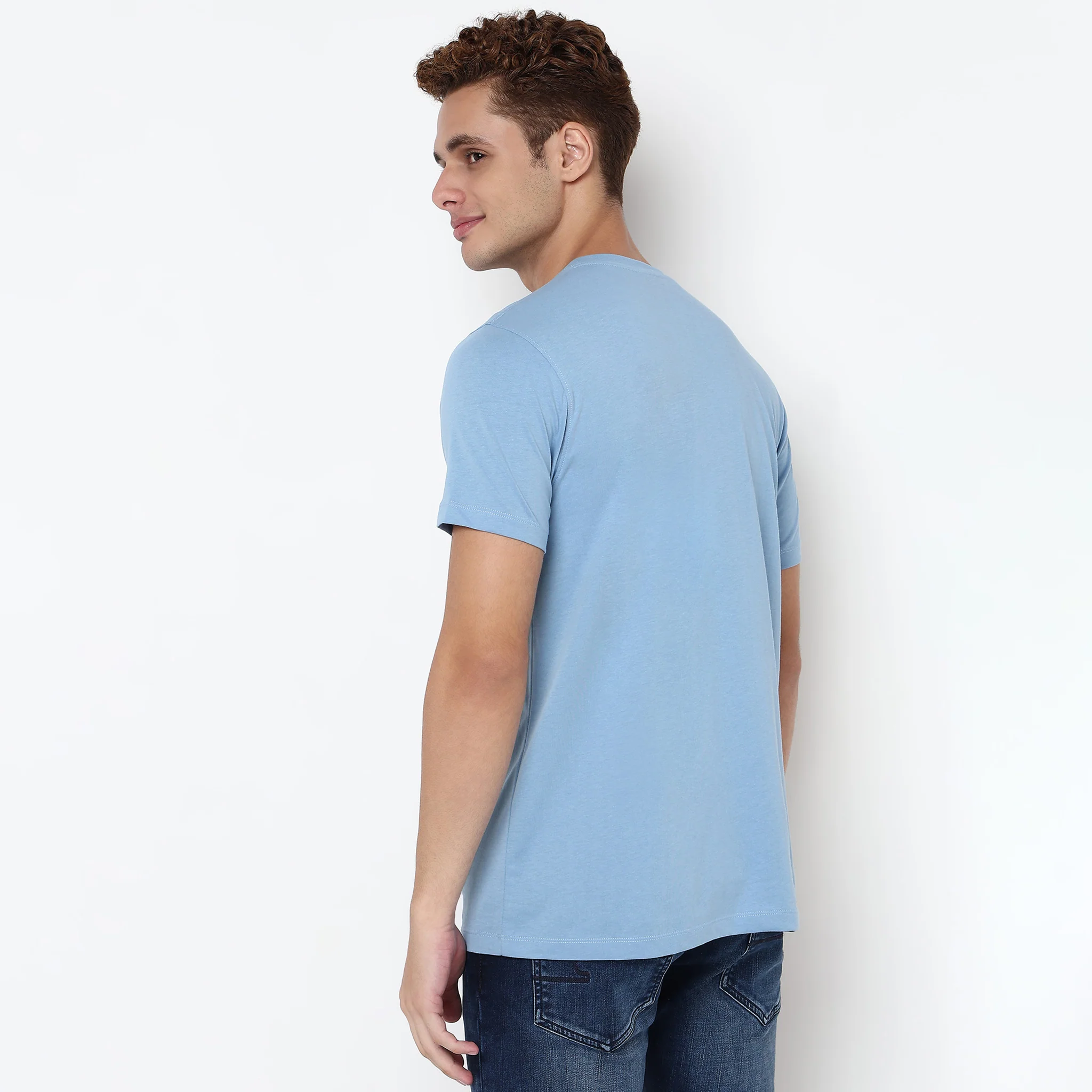 Knitted Graphic Cotton T-Shirt - Image 3