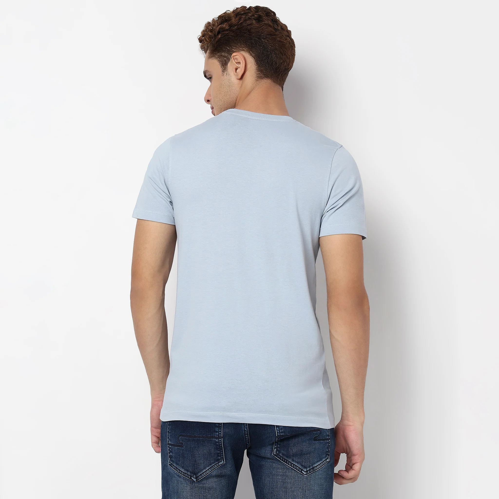 Knitted Graphic Cotton T-Shirt - Image 3