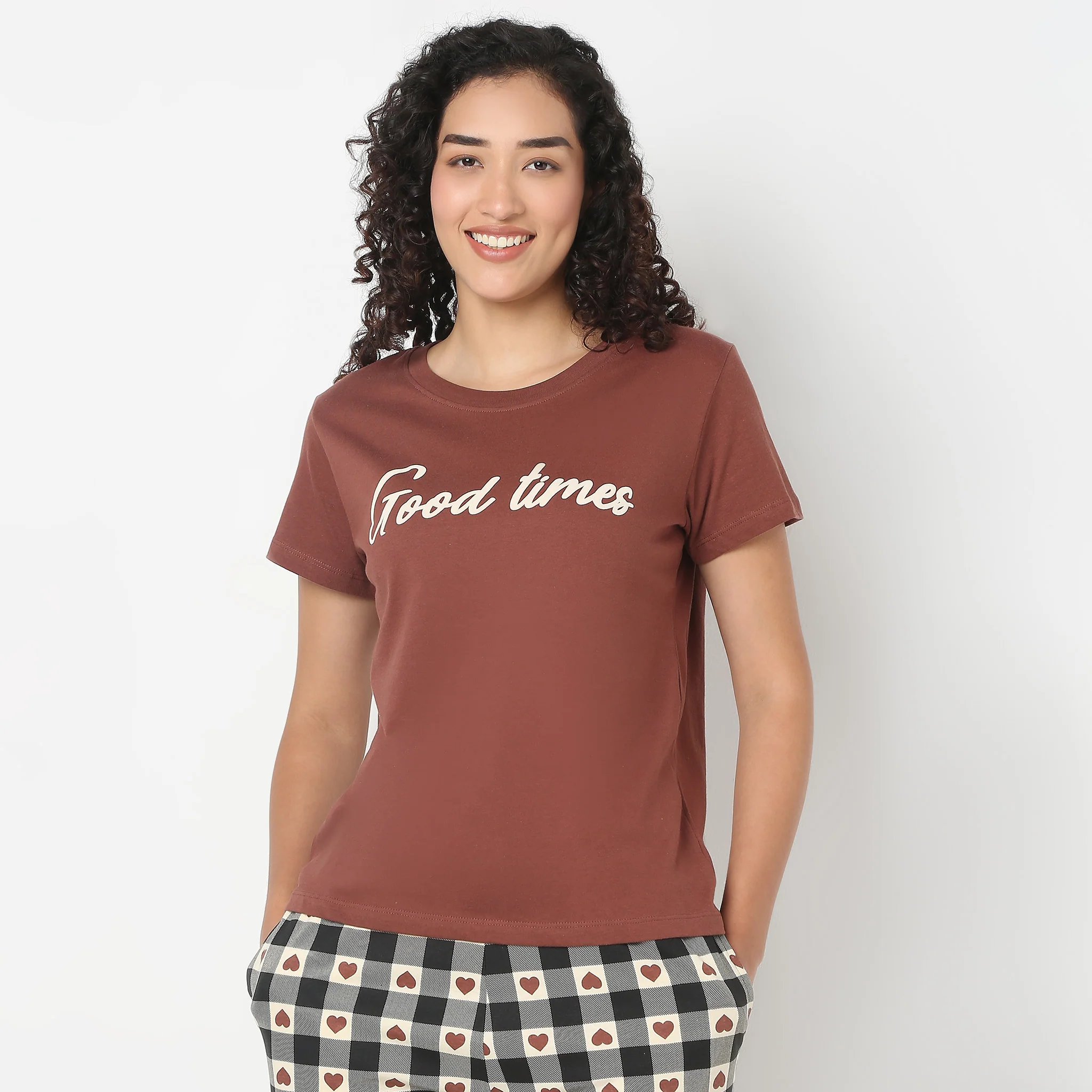 Knitted Loungewear T-Shirt - Image 2